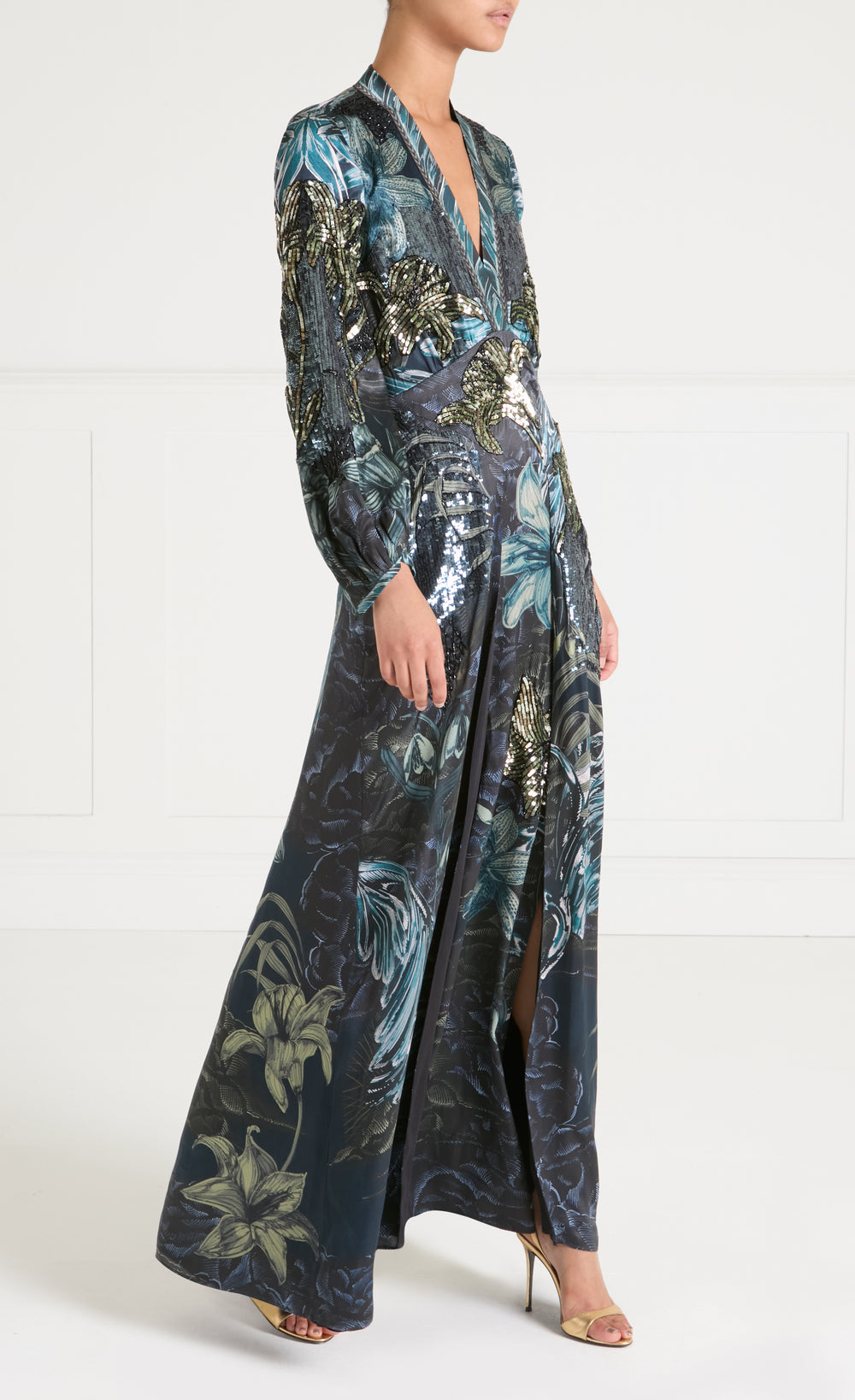 Nerissa Gown - Sapphire Blue