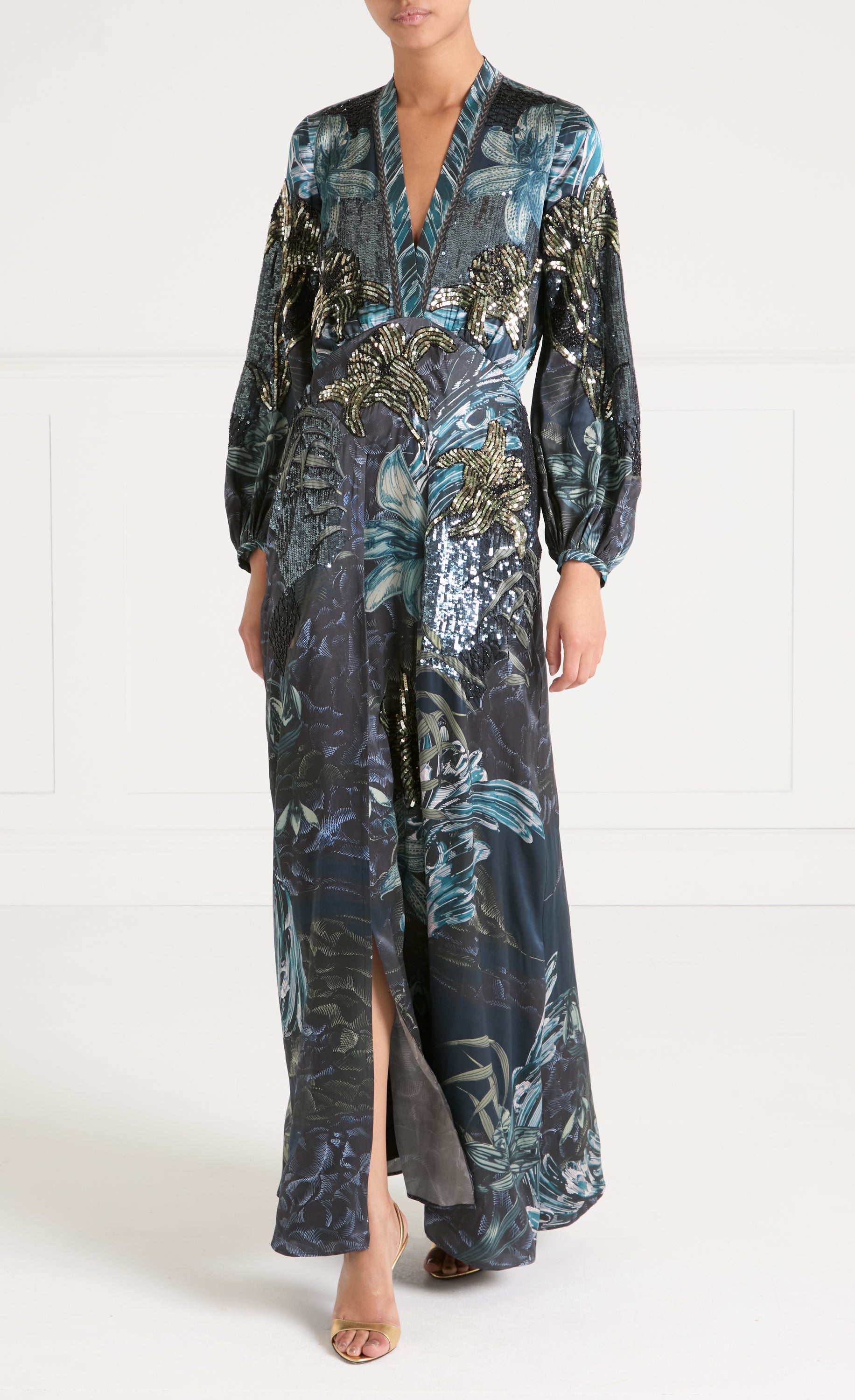 Nerissa Gown - Sapphire Blue