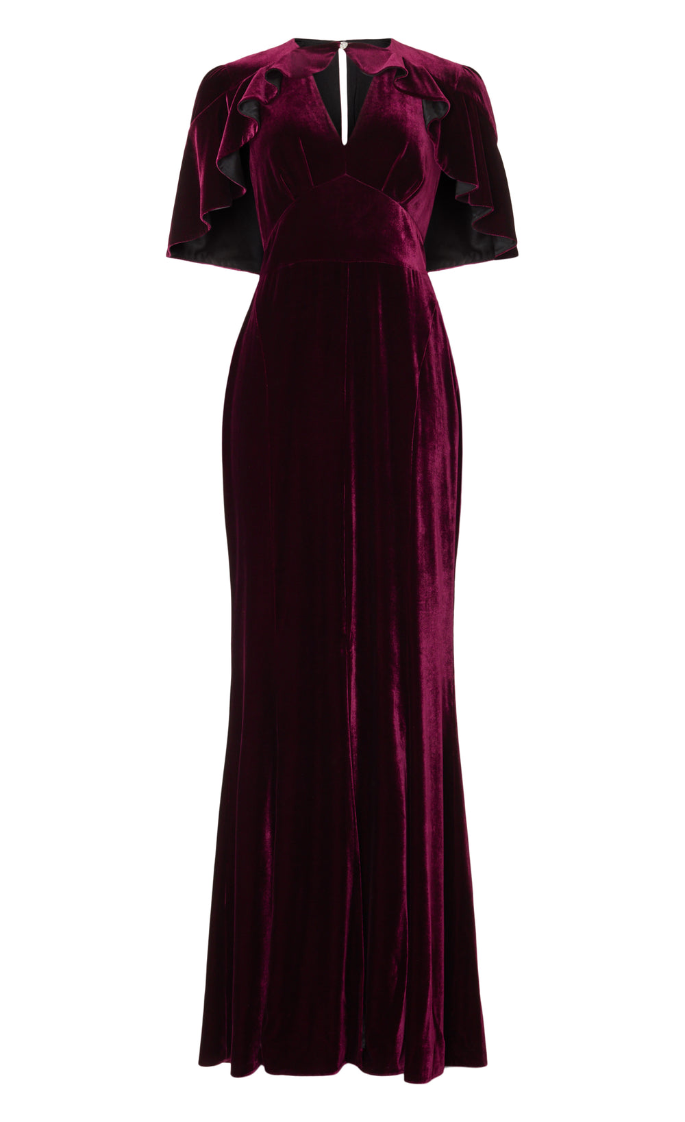 Ashcombe Dress - Claret
