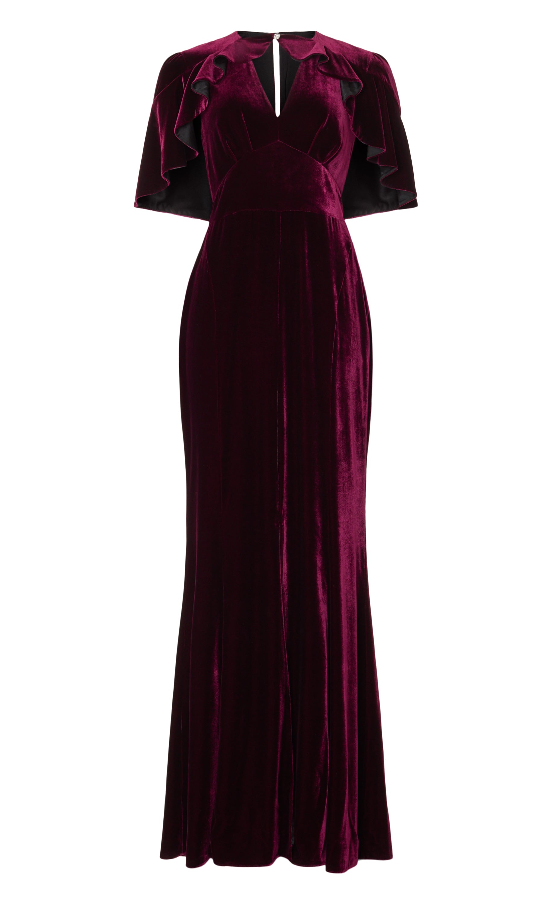 Ashcombe Dress - Claret