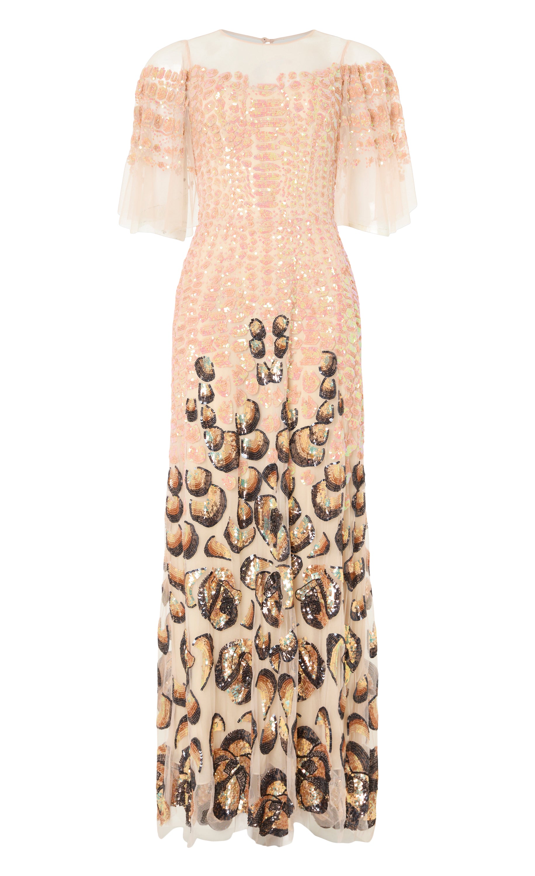 Piper Dress - Iridescent Gold