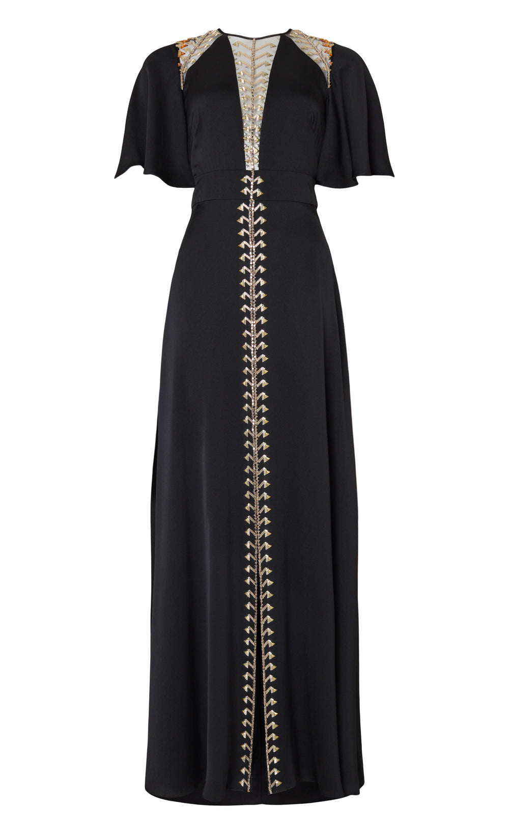 Wildlife Gown - Black