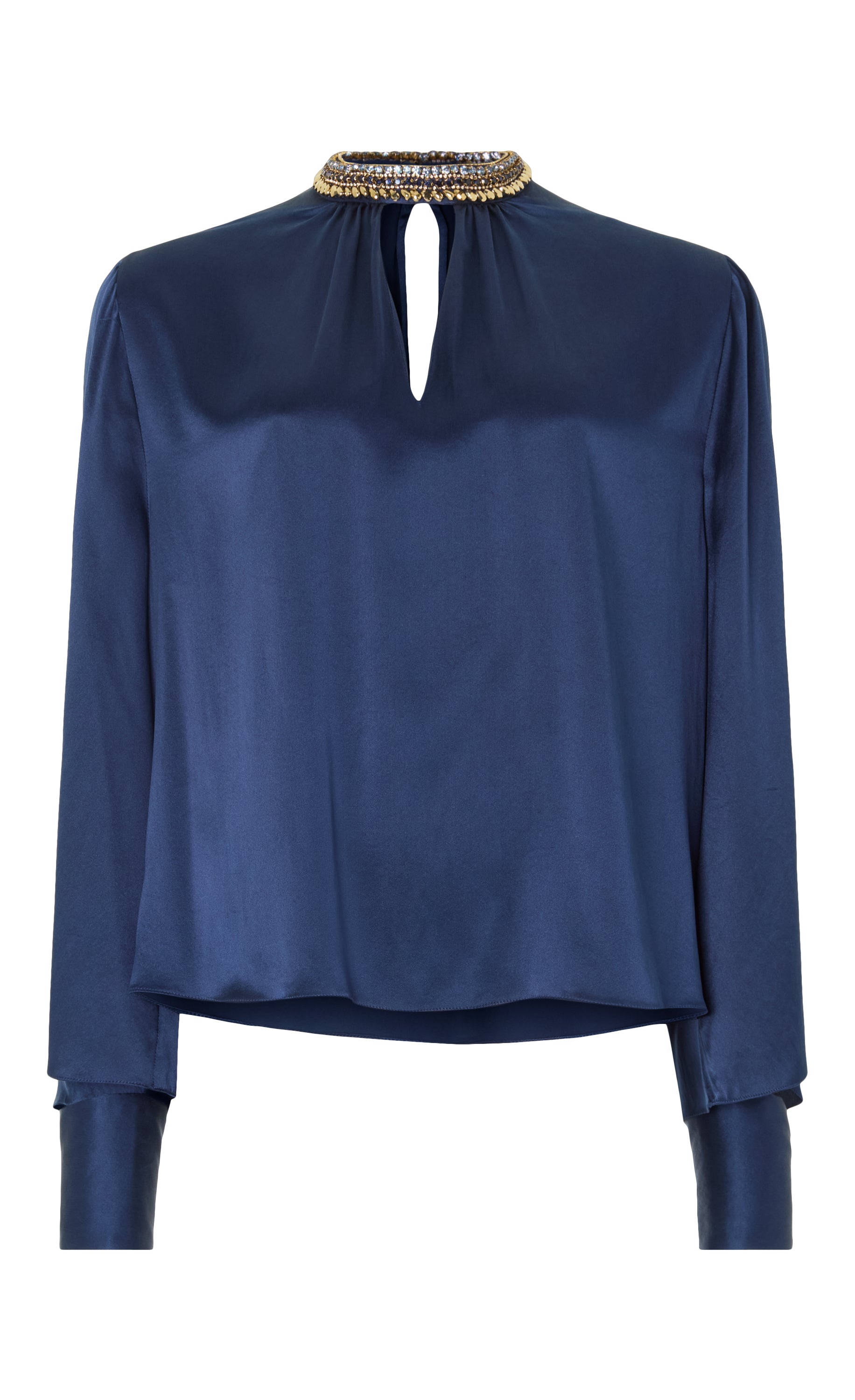 Beatrice Blouse - Sapphire Blue