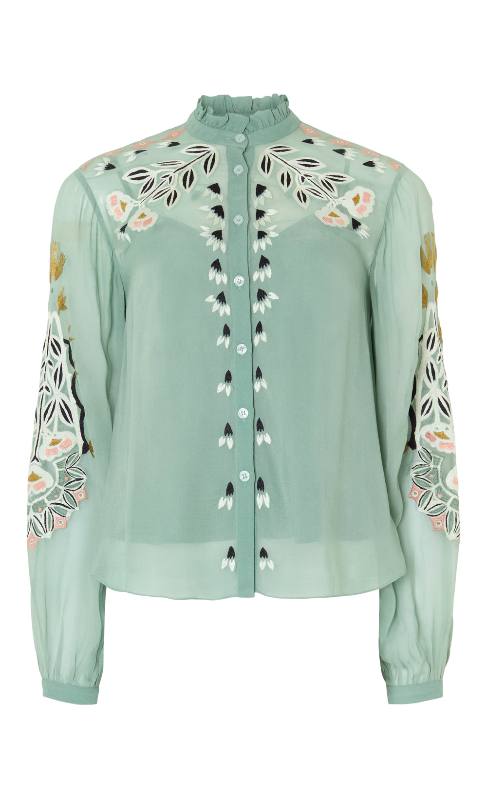 Rosalba Shirt - Jade Green