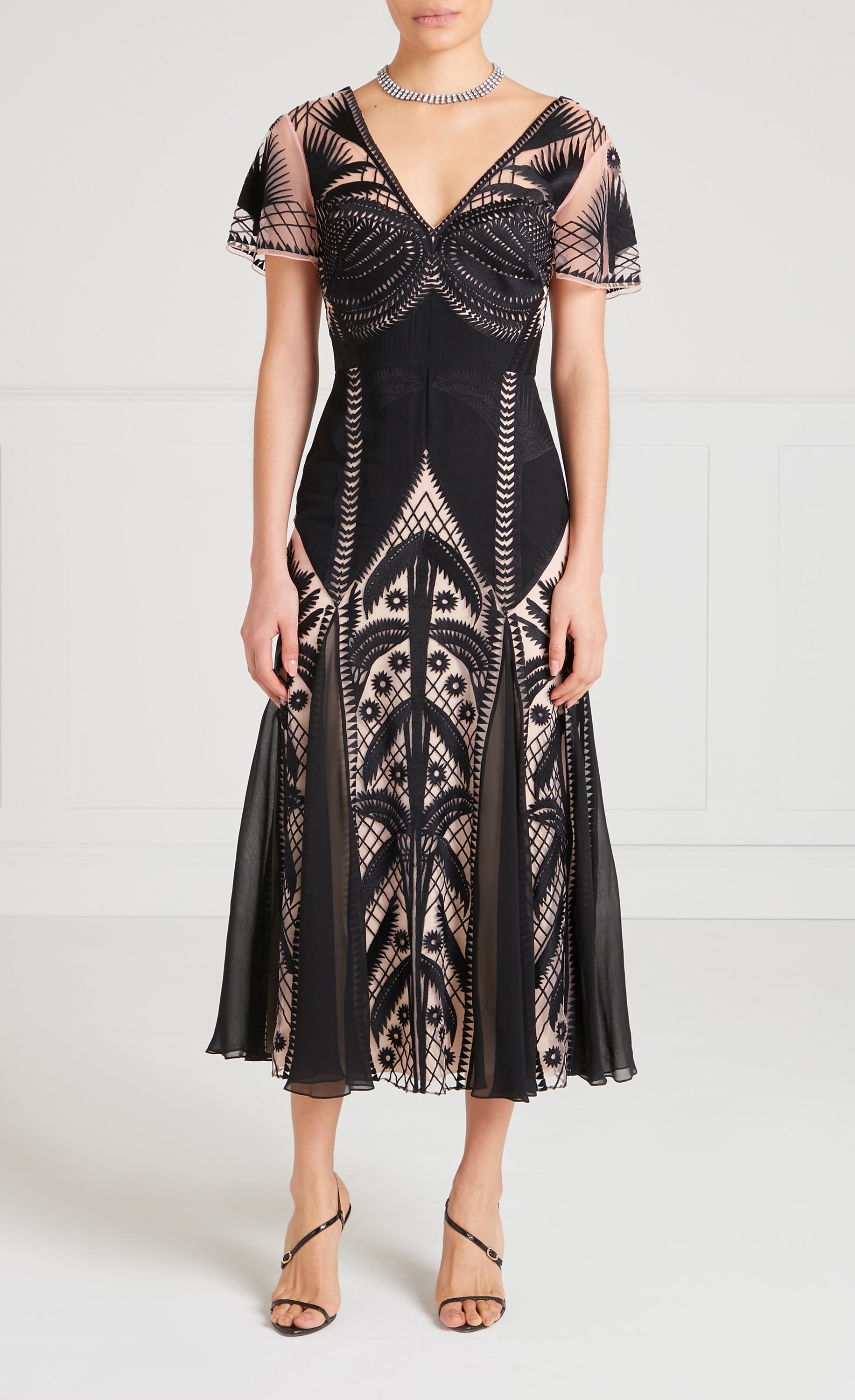 Giselle Dress - Black Mix