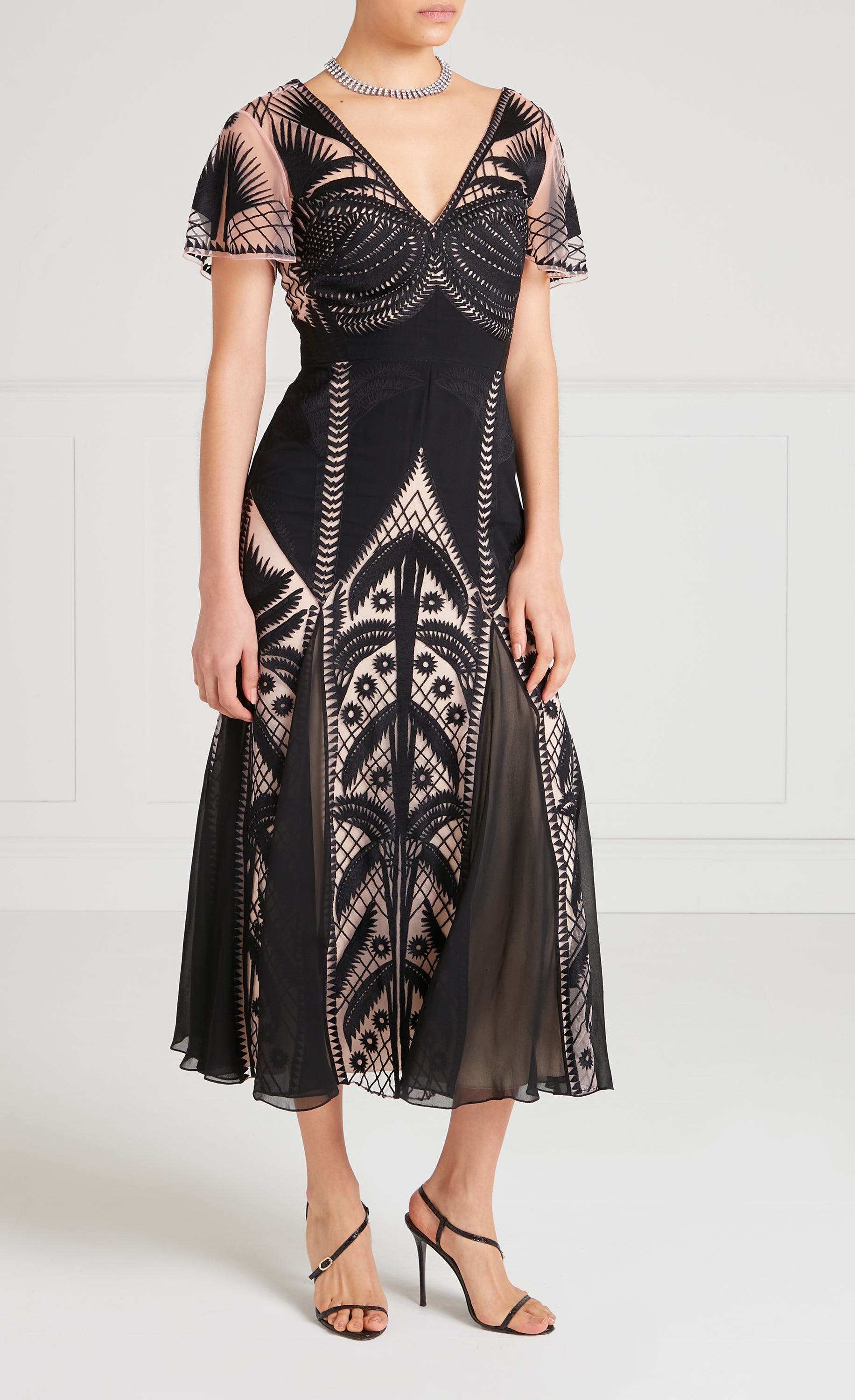 Giselle Dress - Black Mix