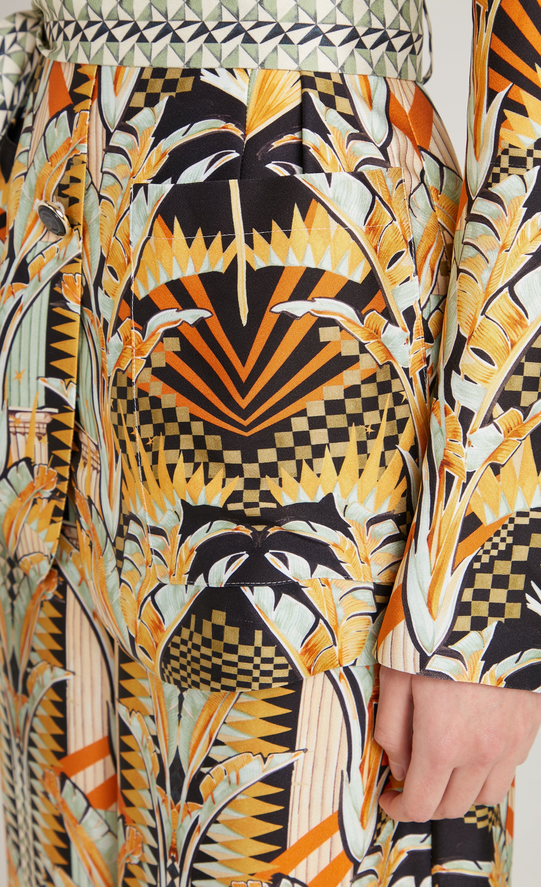 Odette Jacket - Yellow Mix