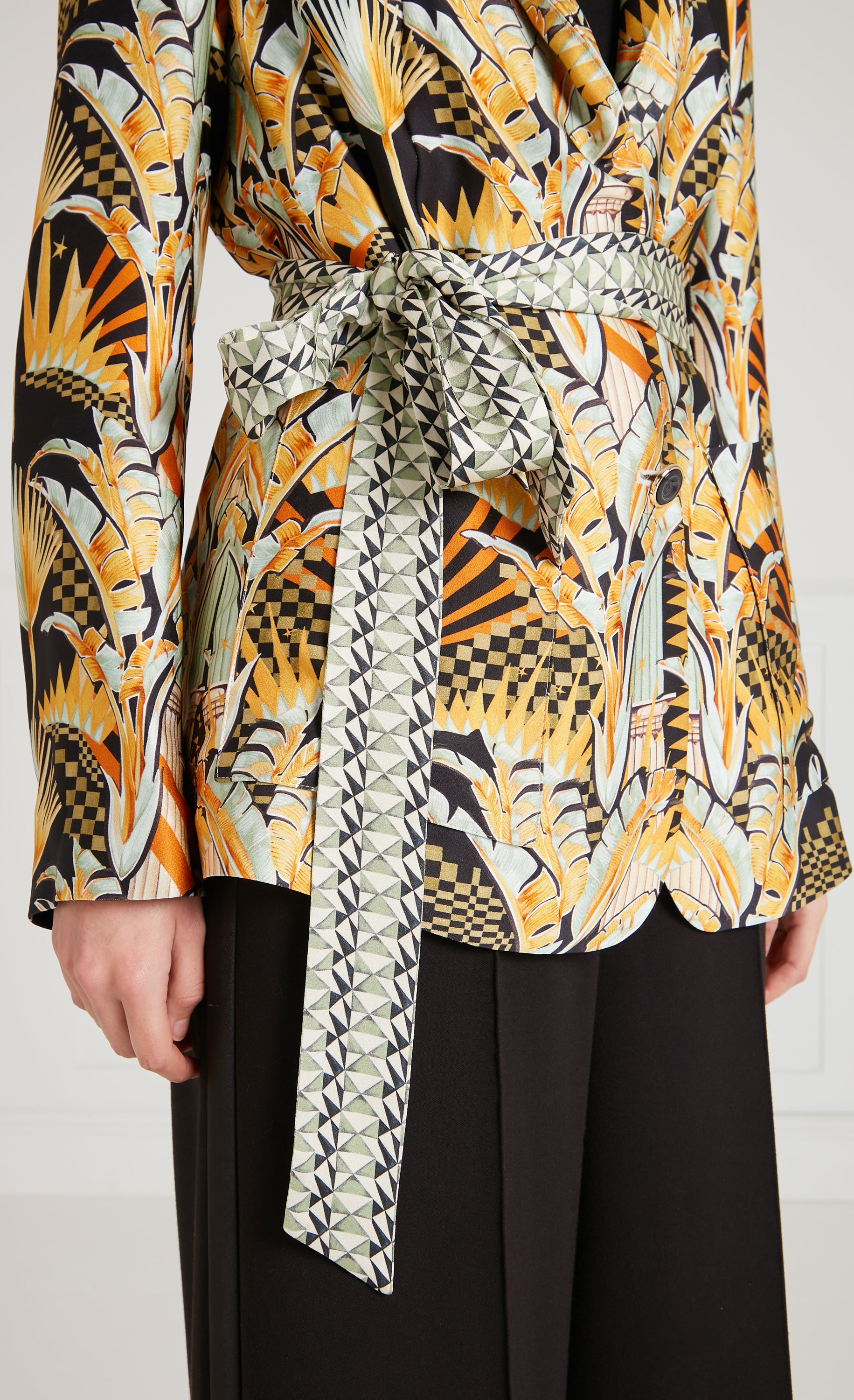 Odette Jacket - Yellow Mix