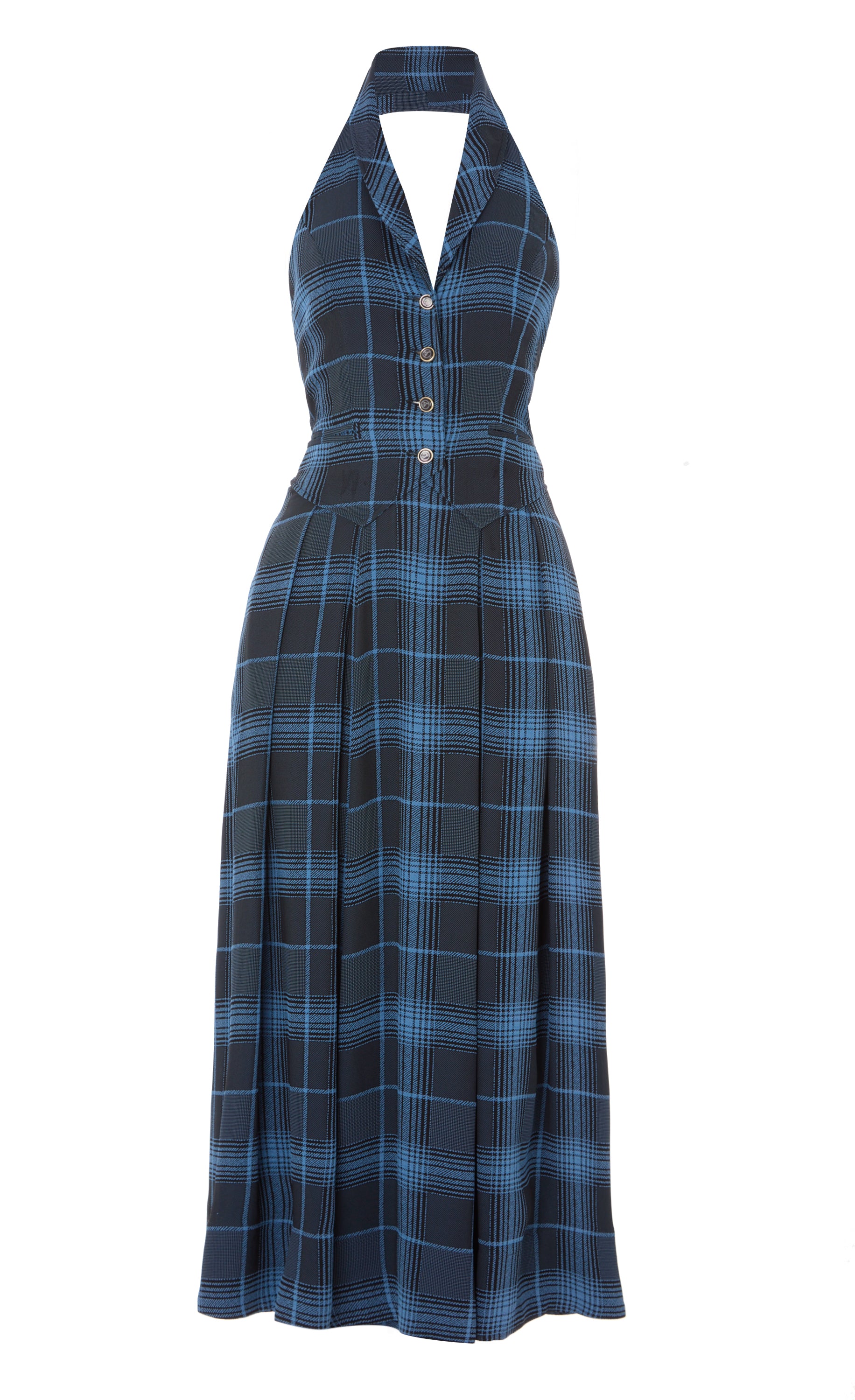 Plath Dress - Dark Blue