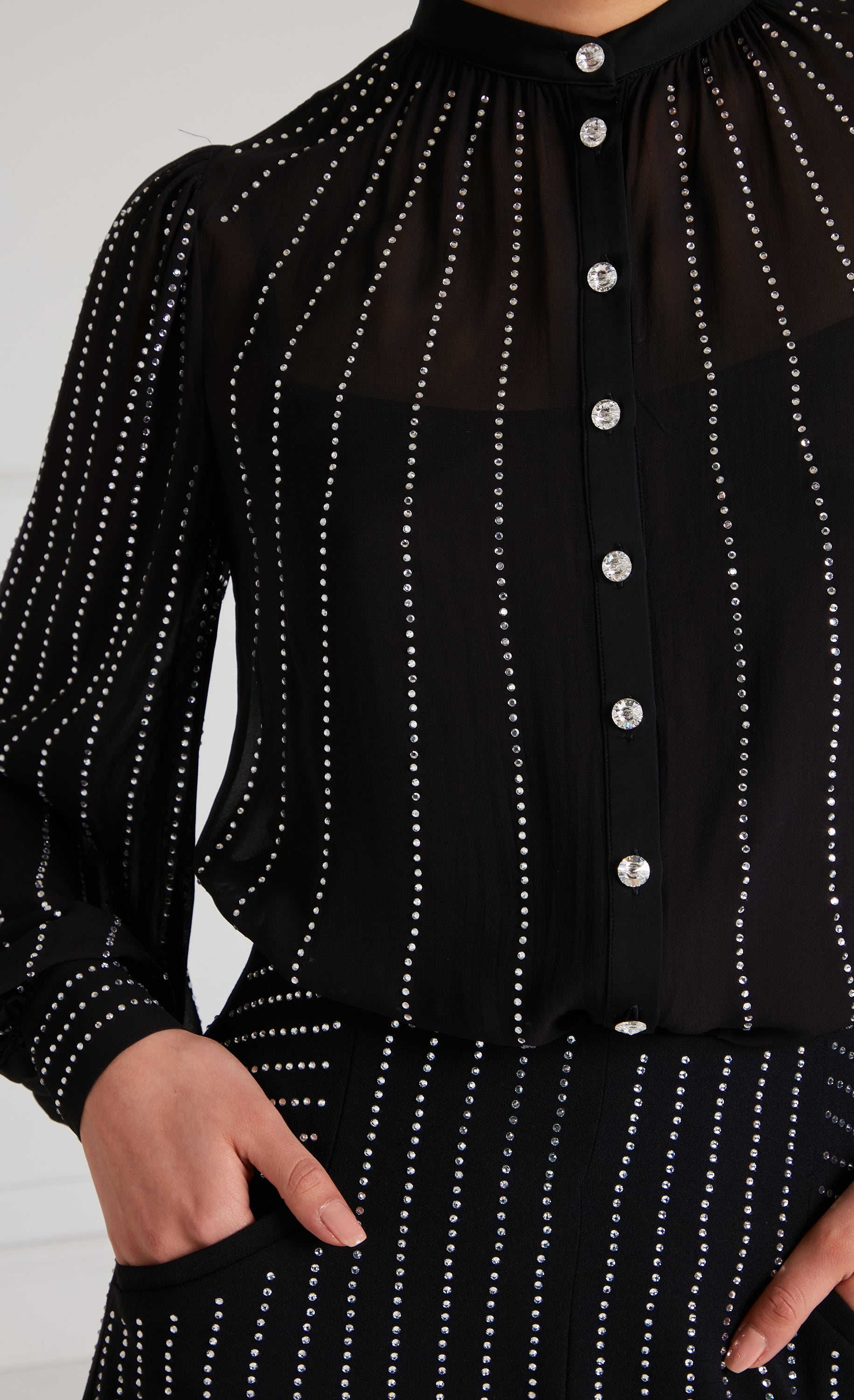 Villanelle Shirt - Black