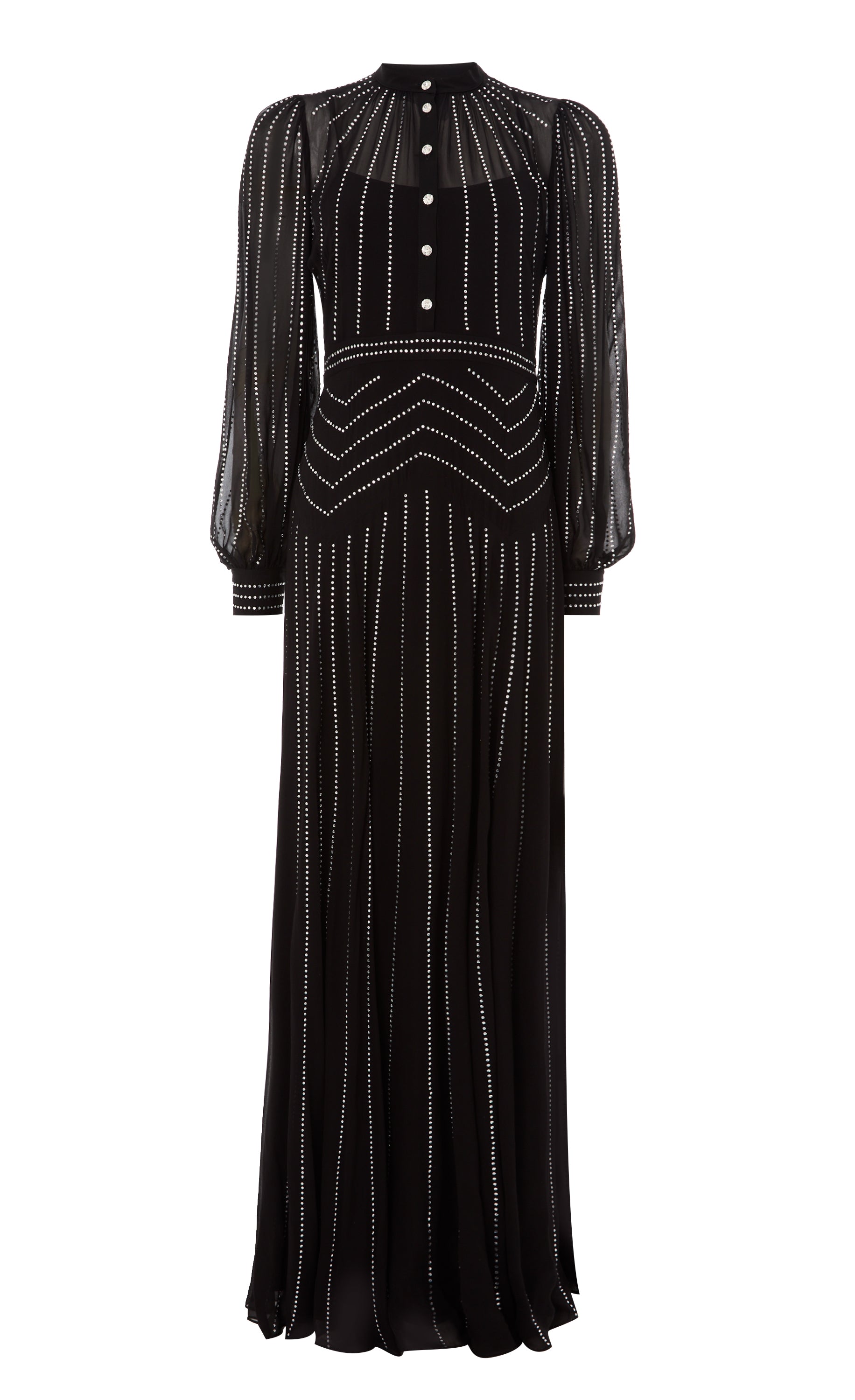 Villanelle Full Length Dress - Black