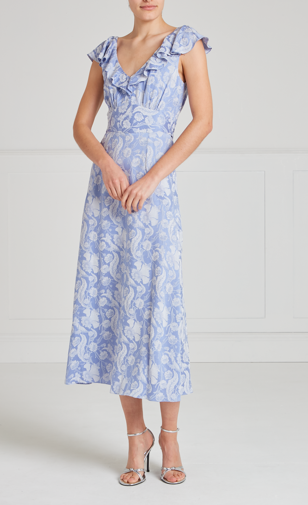 Celine Dress - Lavender Blue