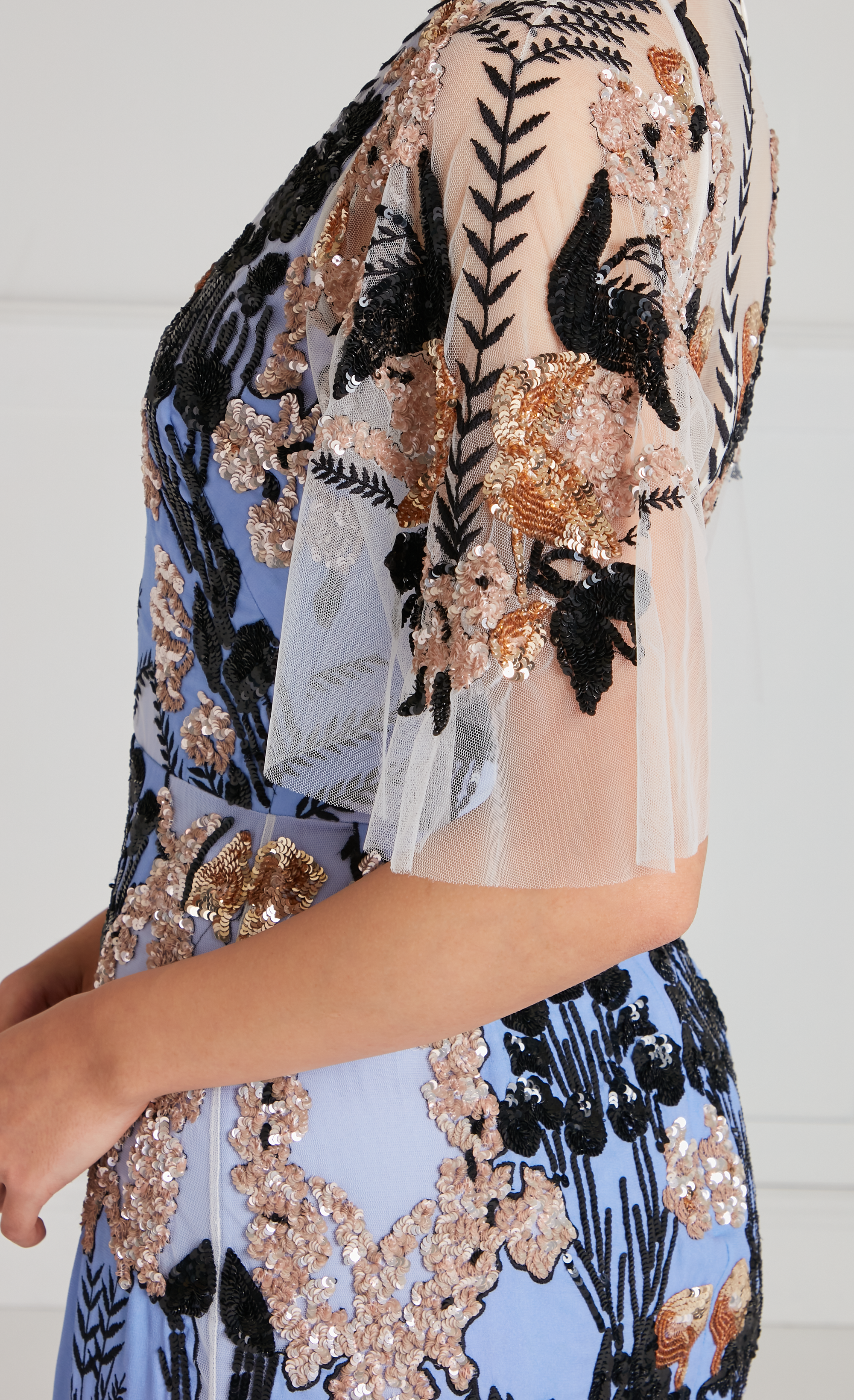 Gilded Gown - Lavender Blue