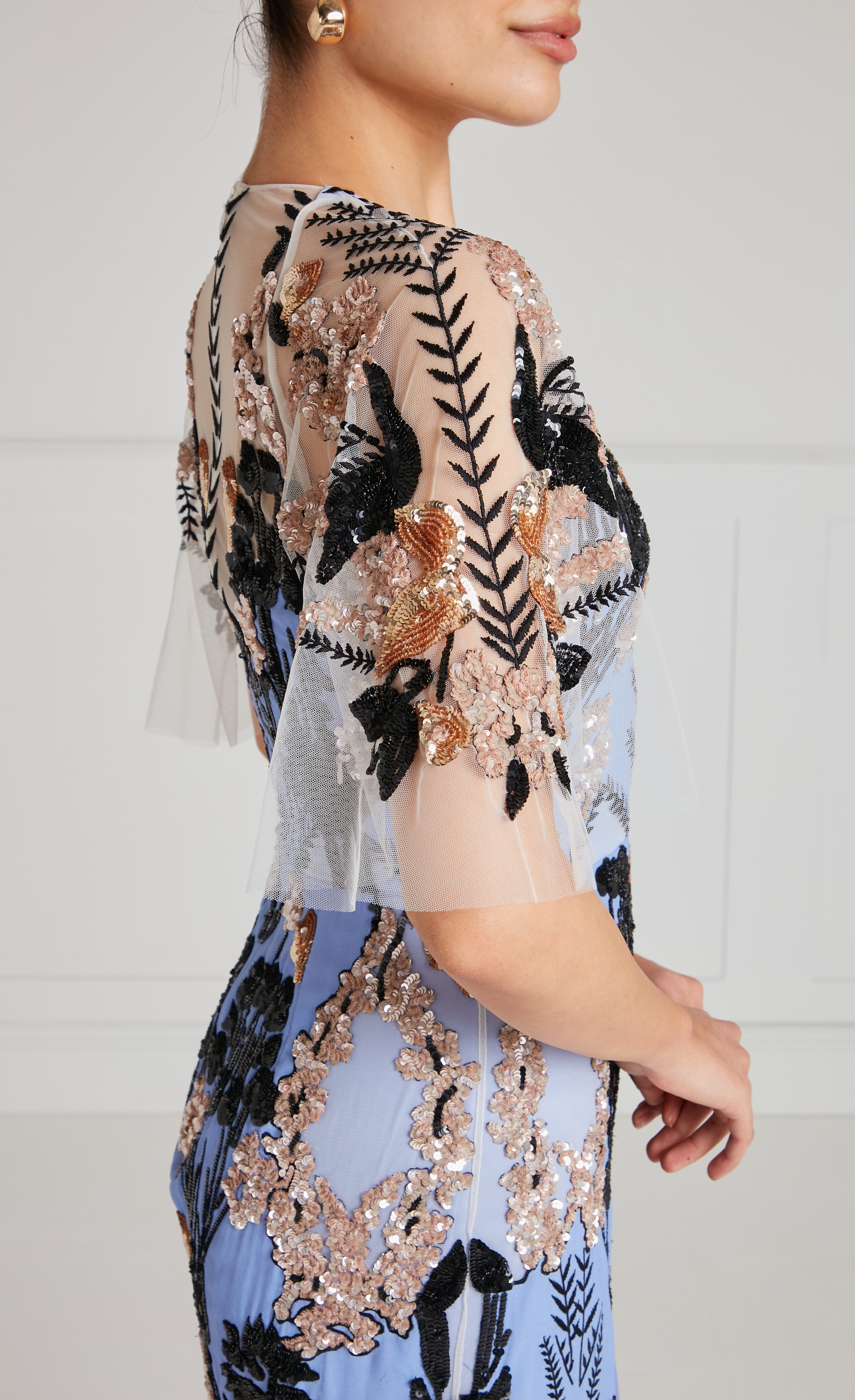 Gilded Gown - Lavender Blue