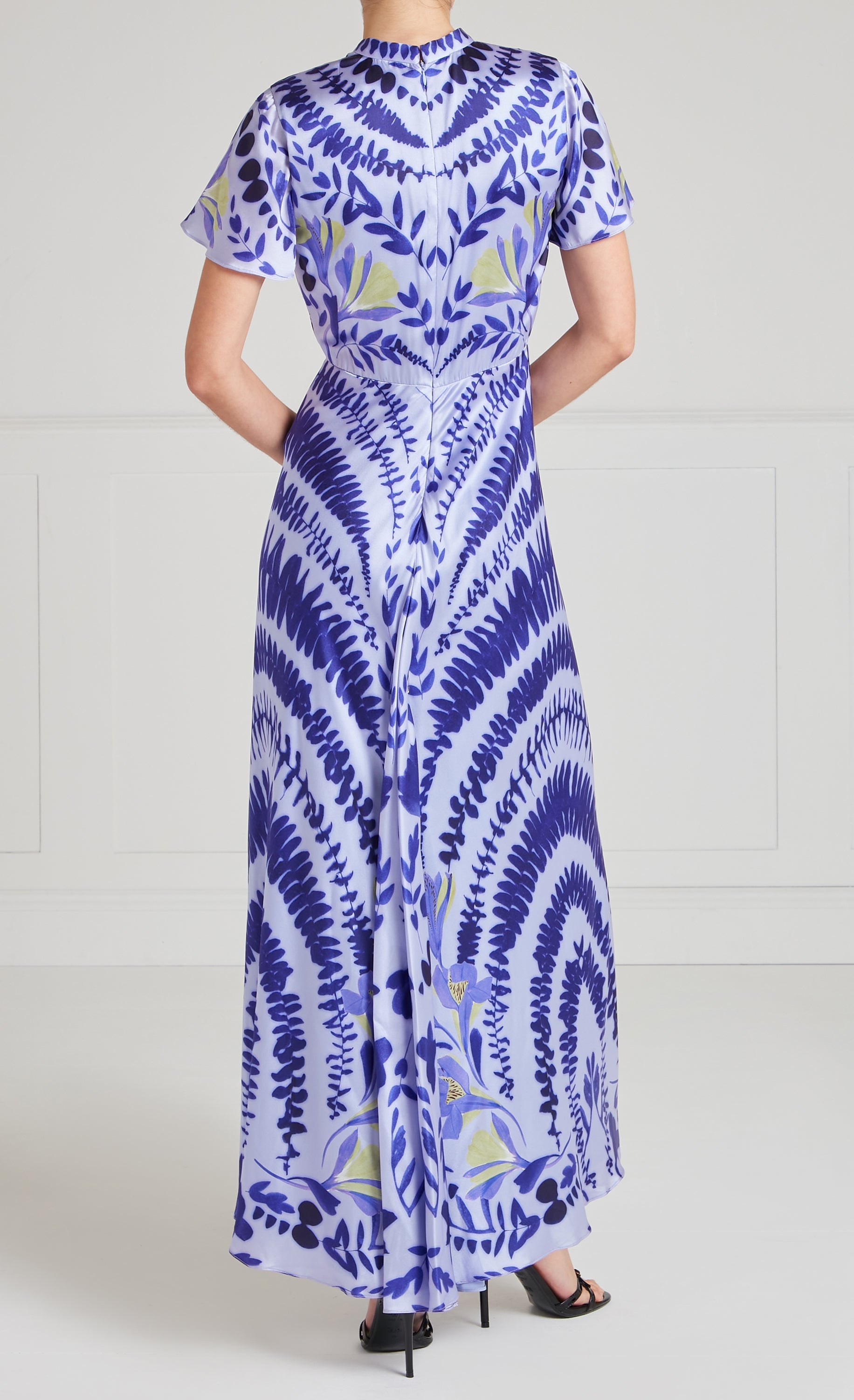 Ivy Gown - Lavender Blue | Dresses & Jumpsuits | Temperley London Temperley London (UK) Ivy Gown - Lavender Blue | Dresses & Jumpsuits | Temperley London Temperley London (UK)