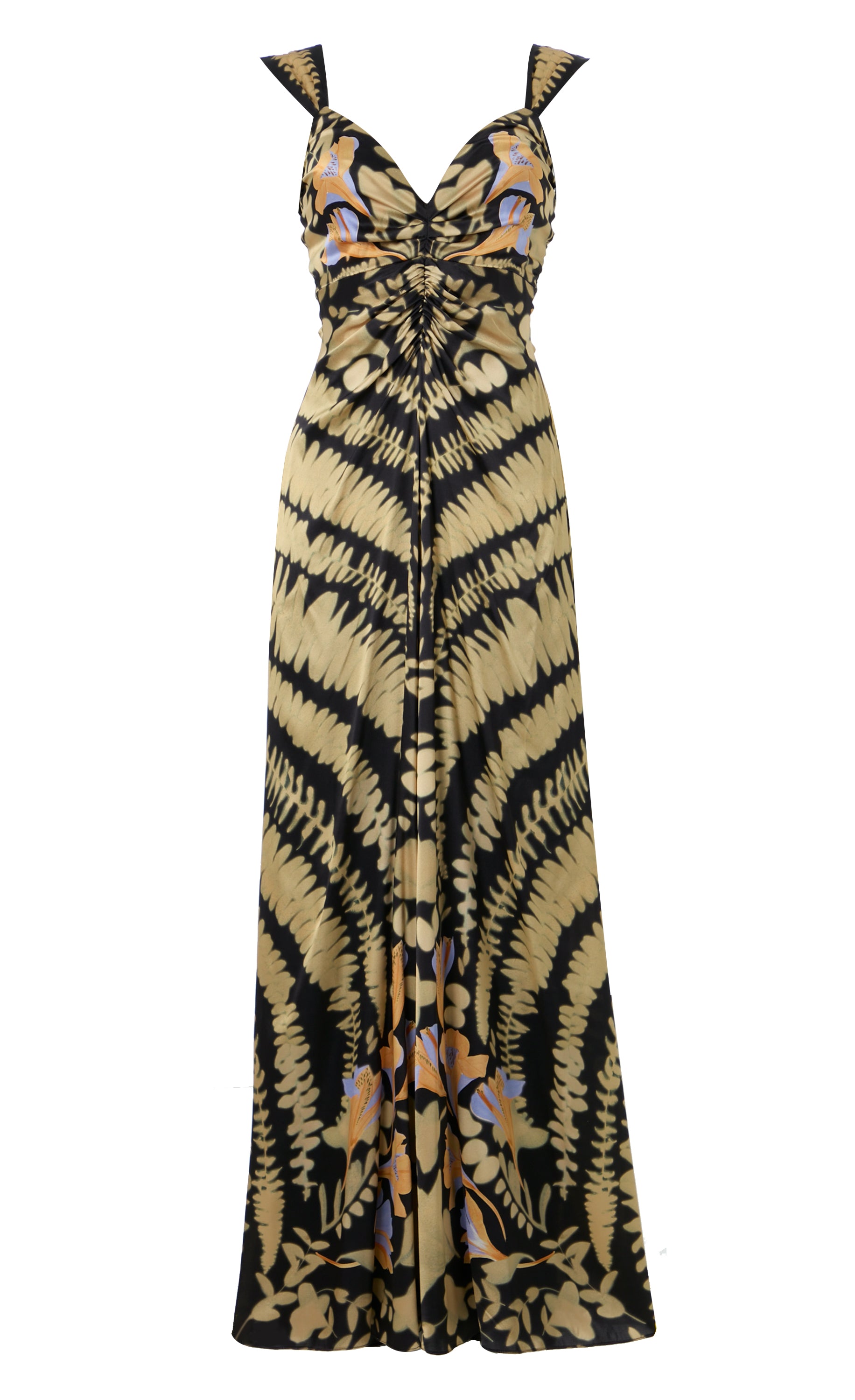 Ivy Strappy Gown - Black