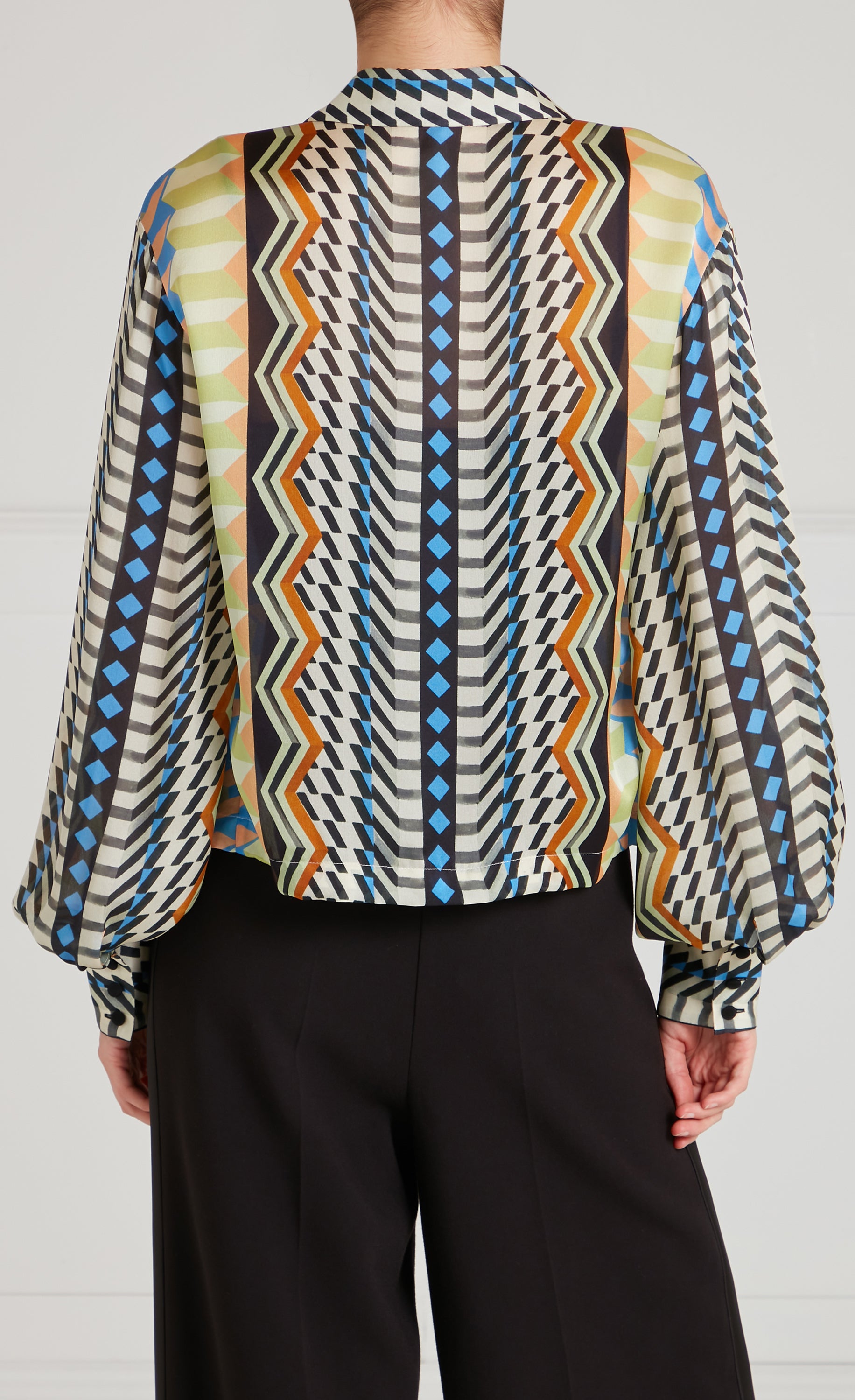 Meryl Shirt - Provence Blue Mix