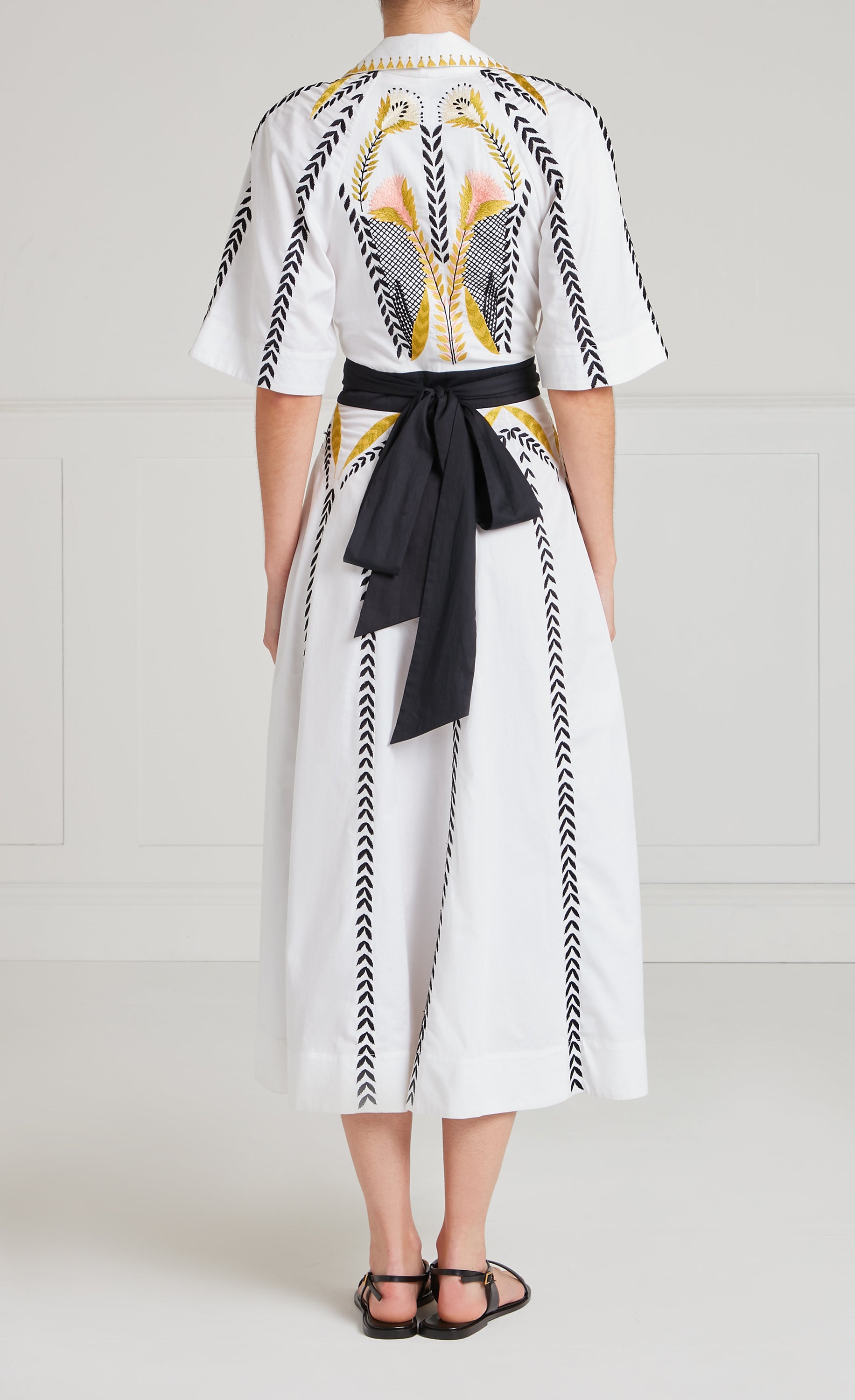 Juniper Wrap Dress - White