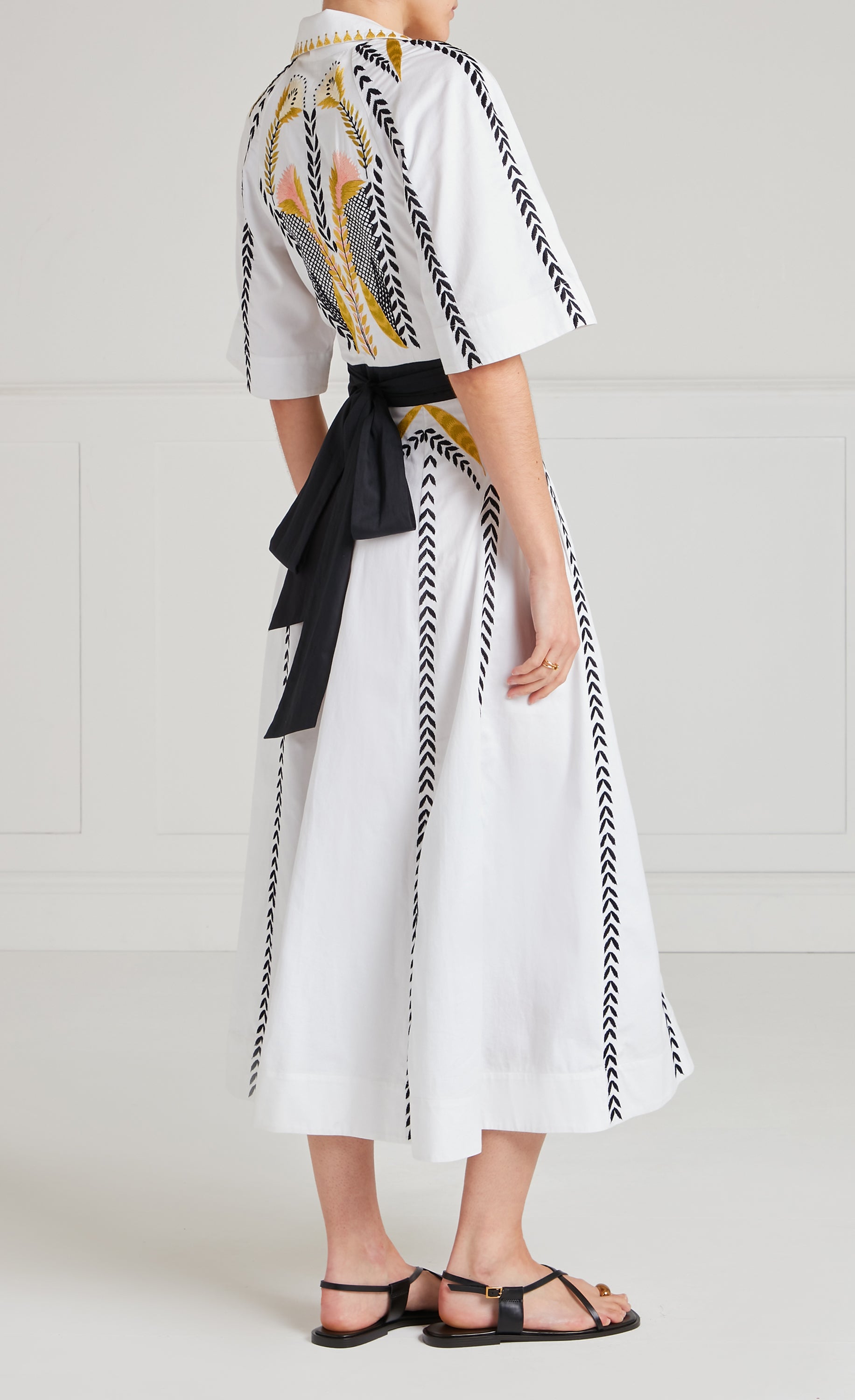 Juniper Wrap Dress - White