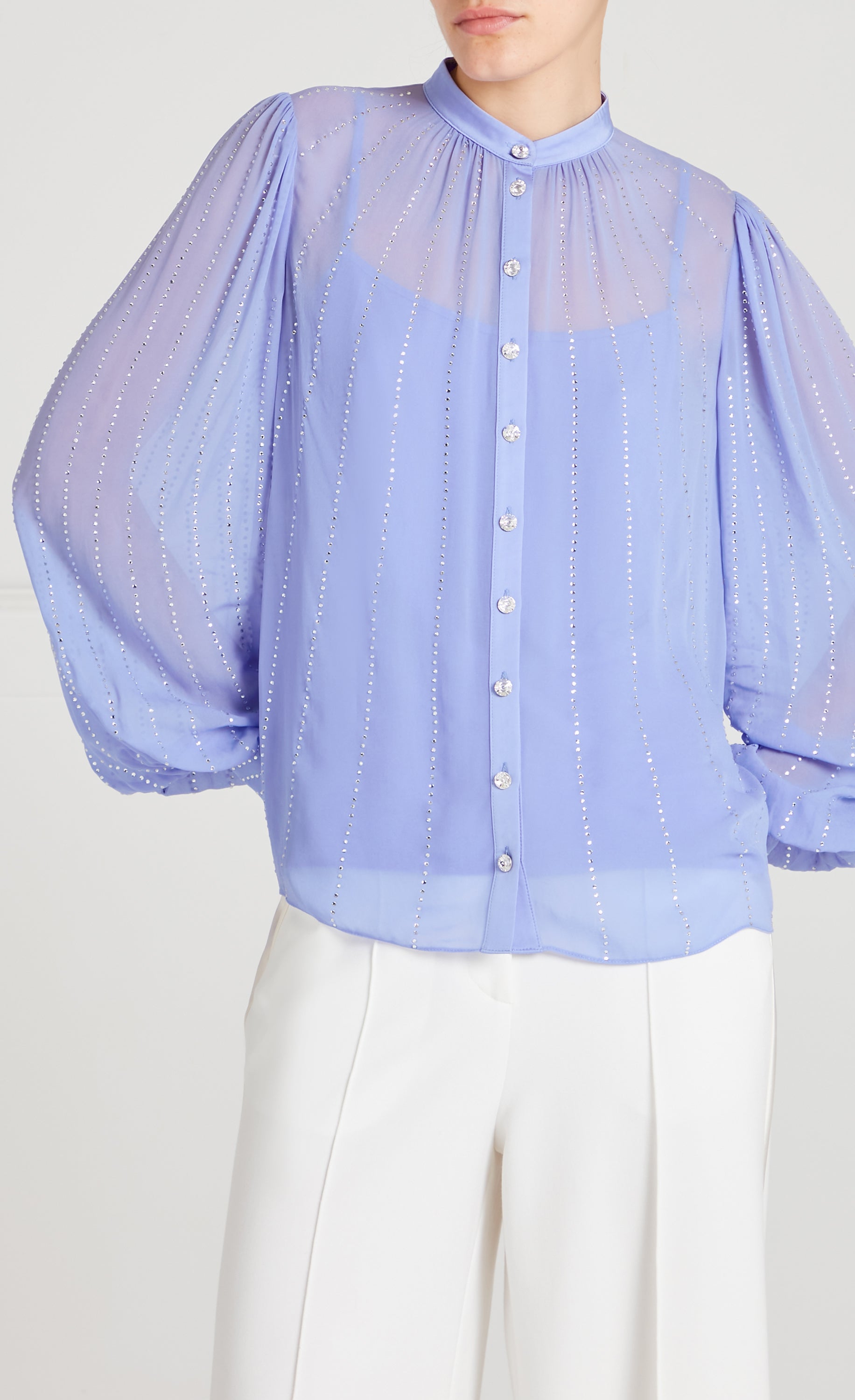 Villanelle Shirt - Lavender Blue