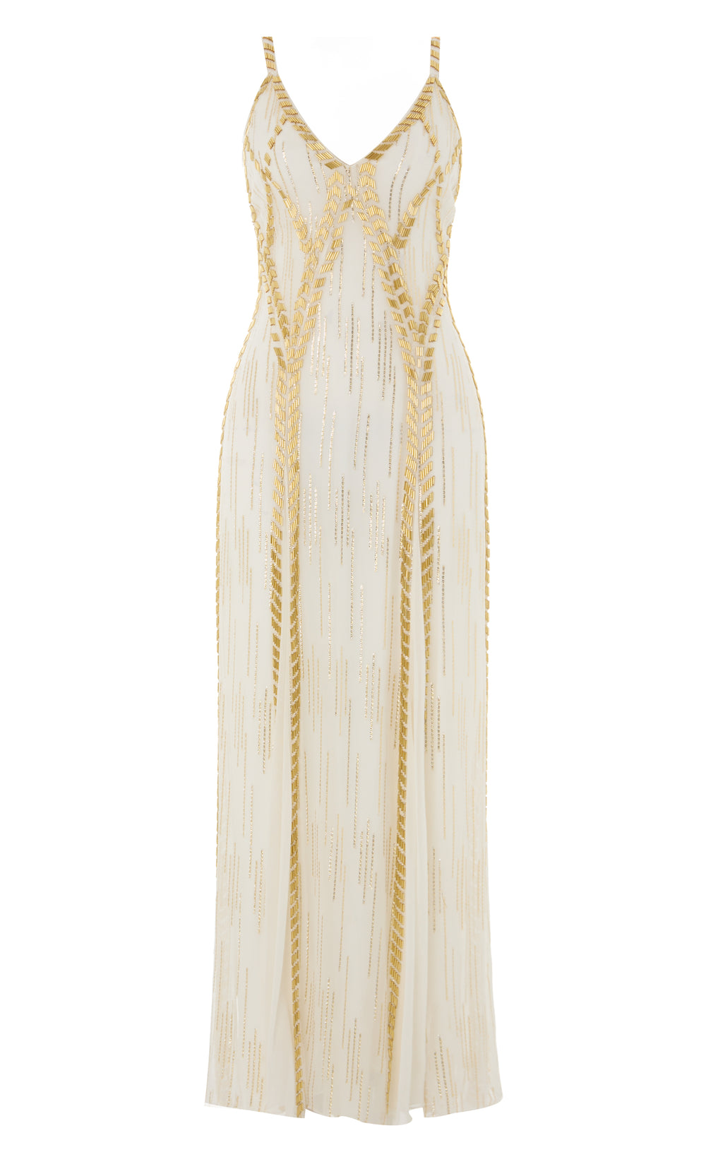 Viola Strappy Dress - Ivory