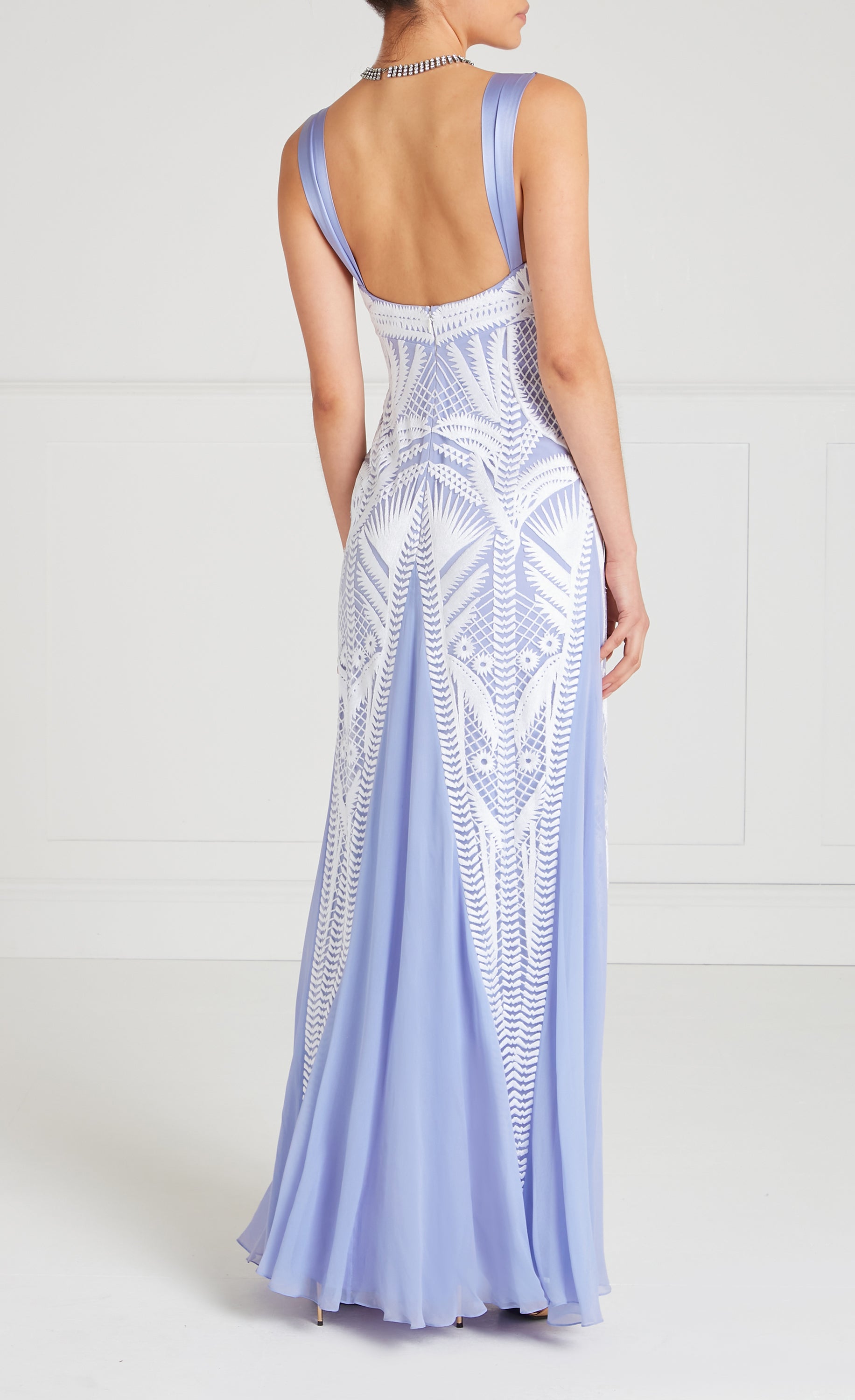 Giselle Strappy Gown - Lavender Blue Temperley London (UK) Giselle Strappy Gown - Lavender Blue Temperley London (UK)