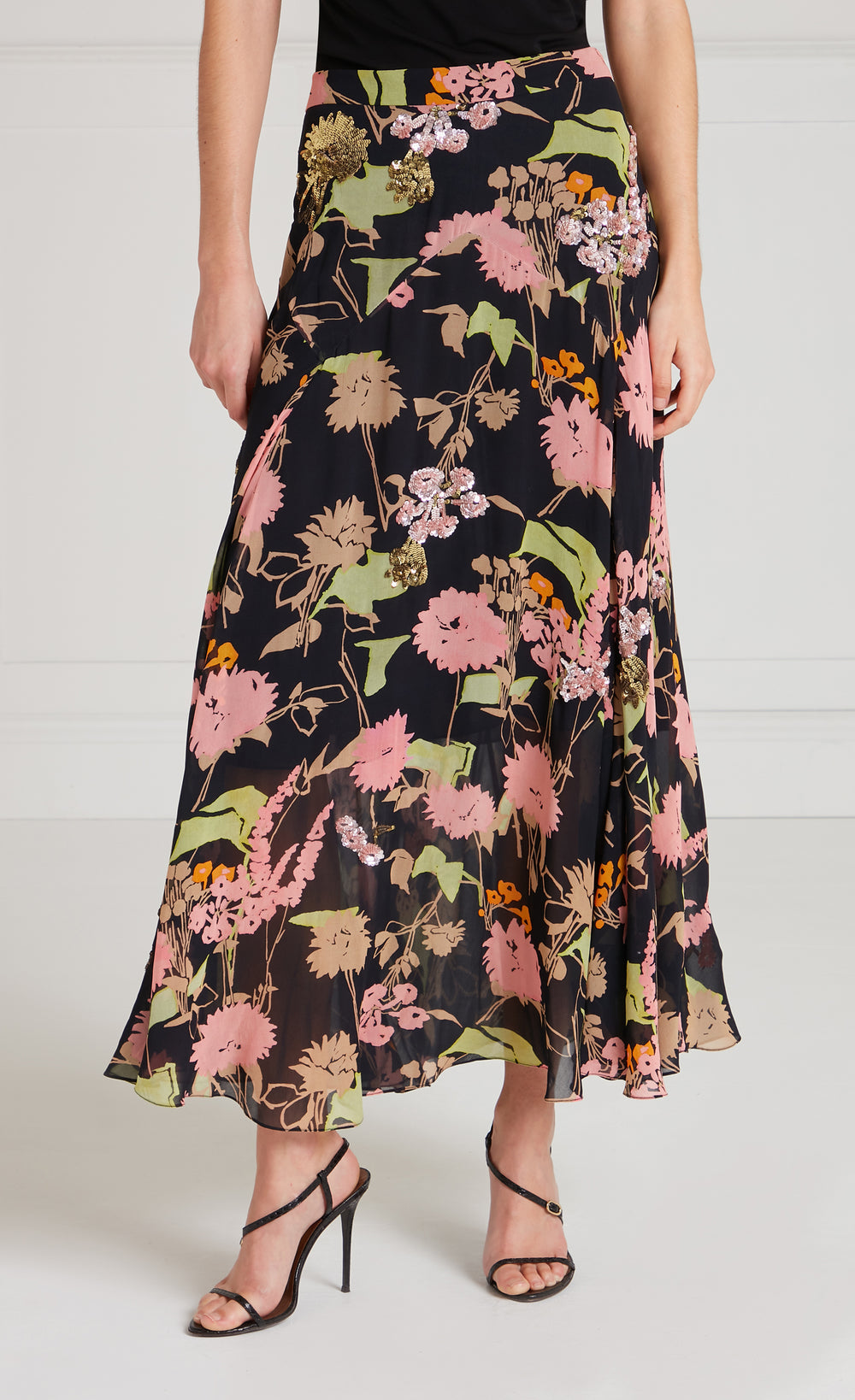 Maisie Skirt - Black Mix