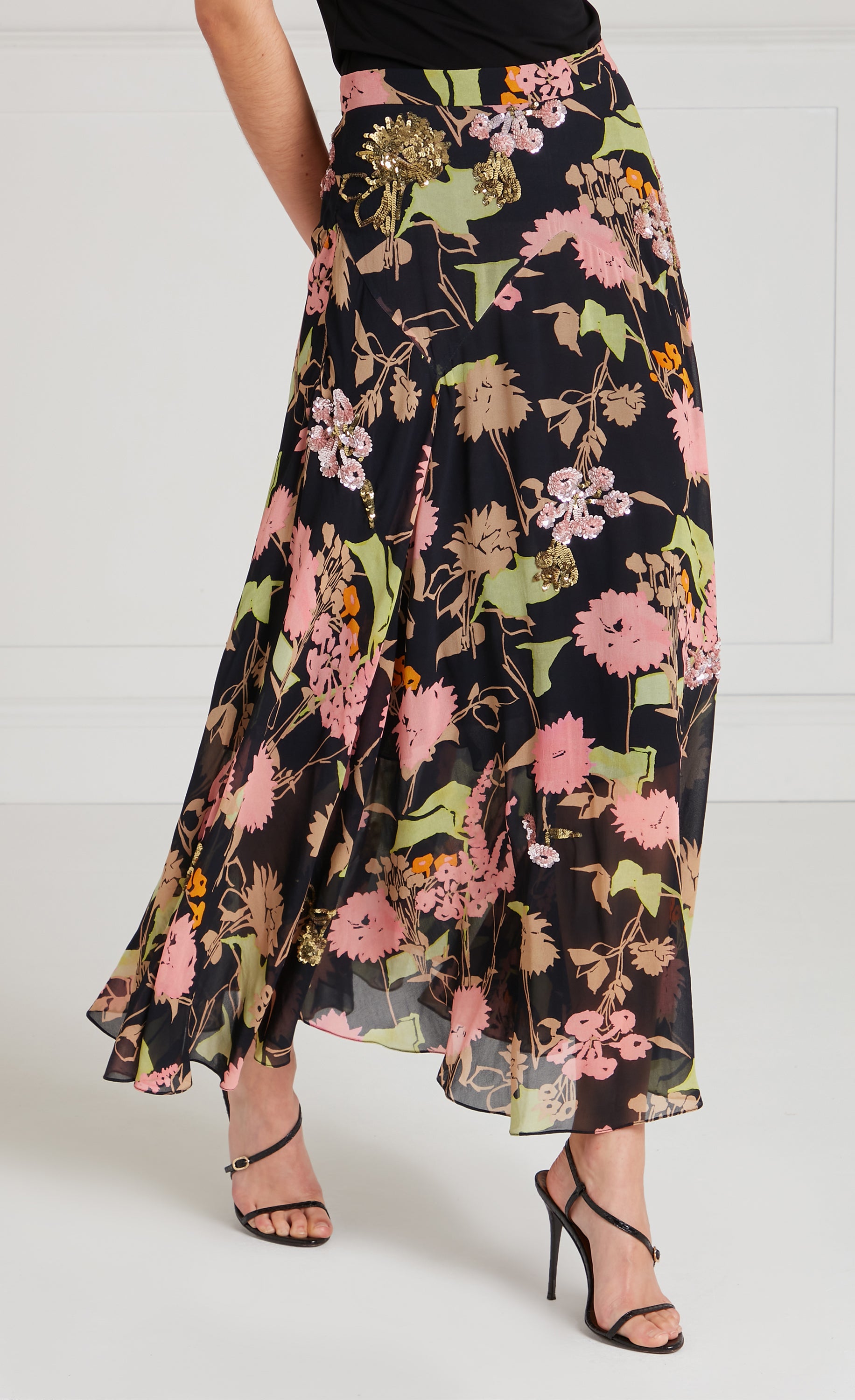 Maisie Skirt - Black Mix