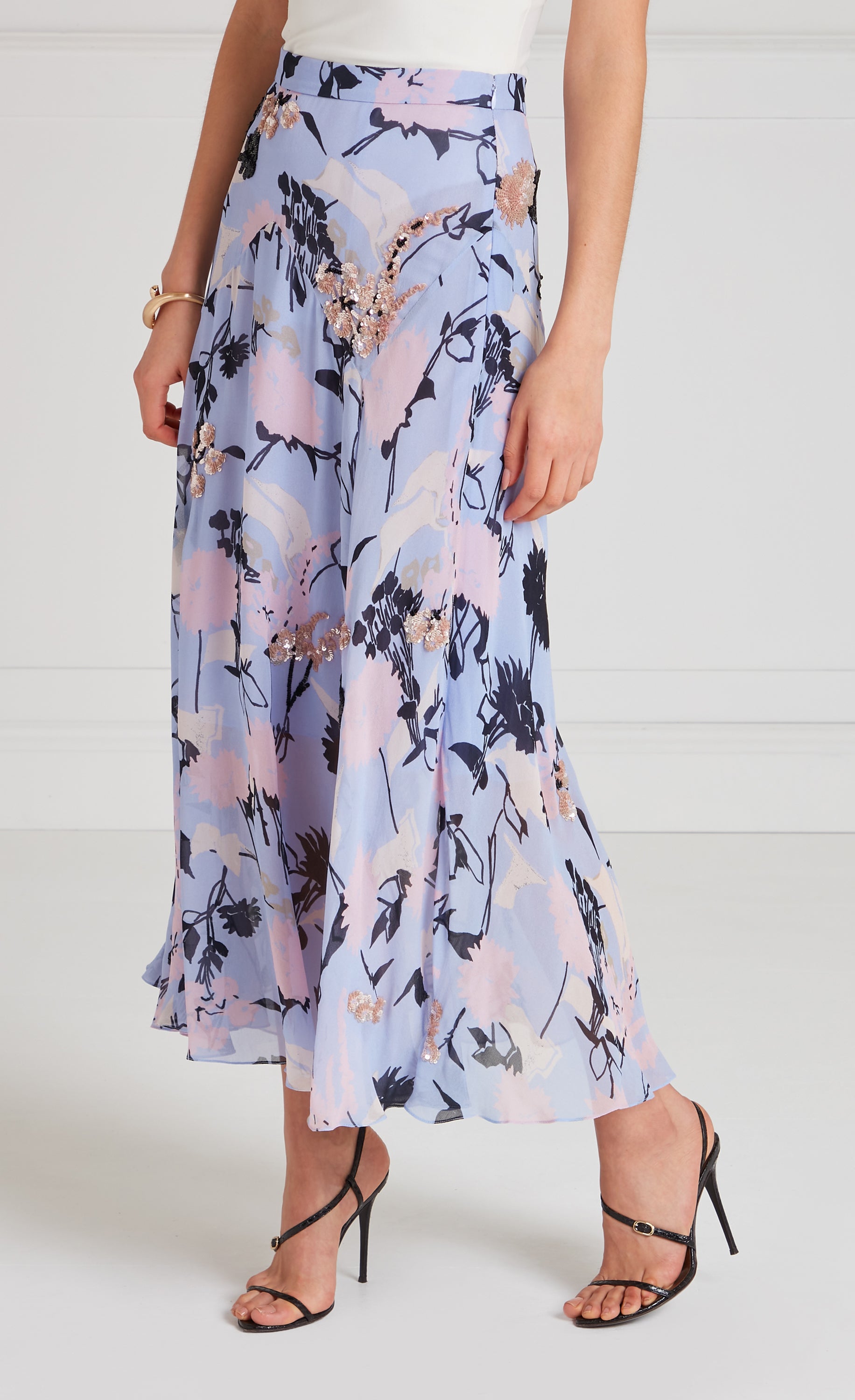 Maisie Skirt - Lavender Blue