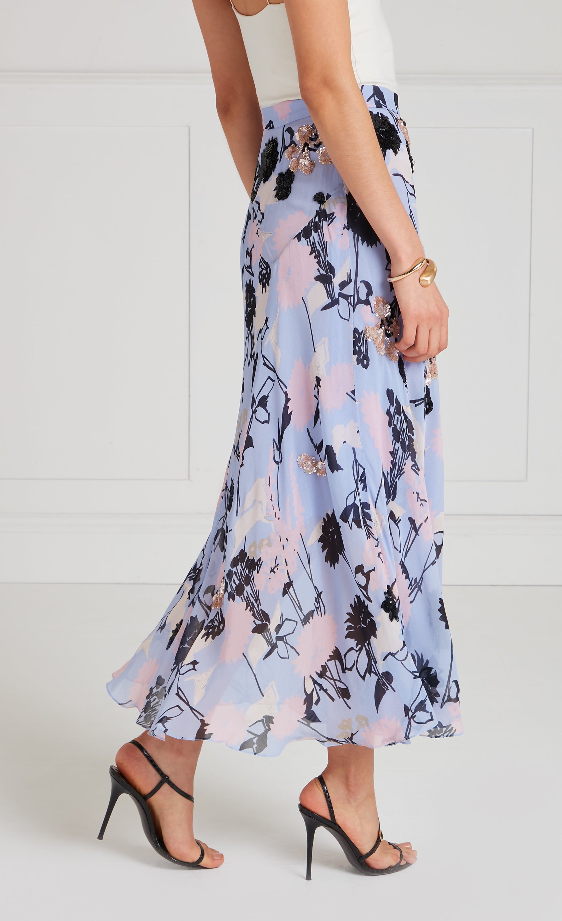 Maisie Skirt - Lavender Blue