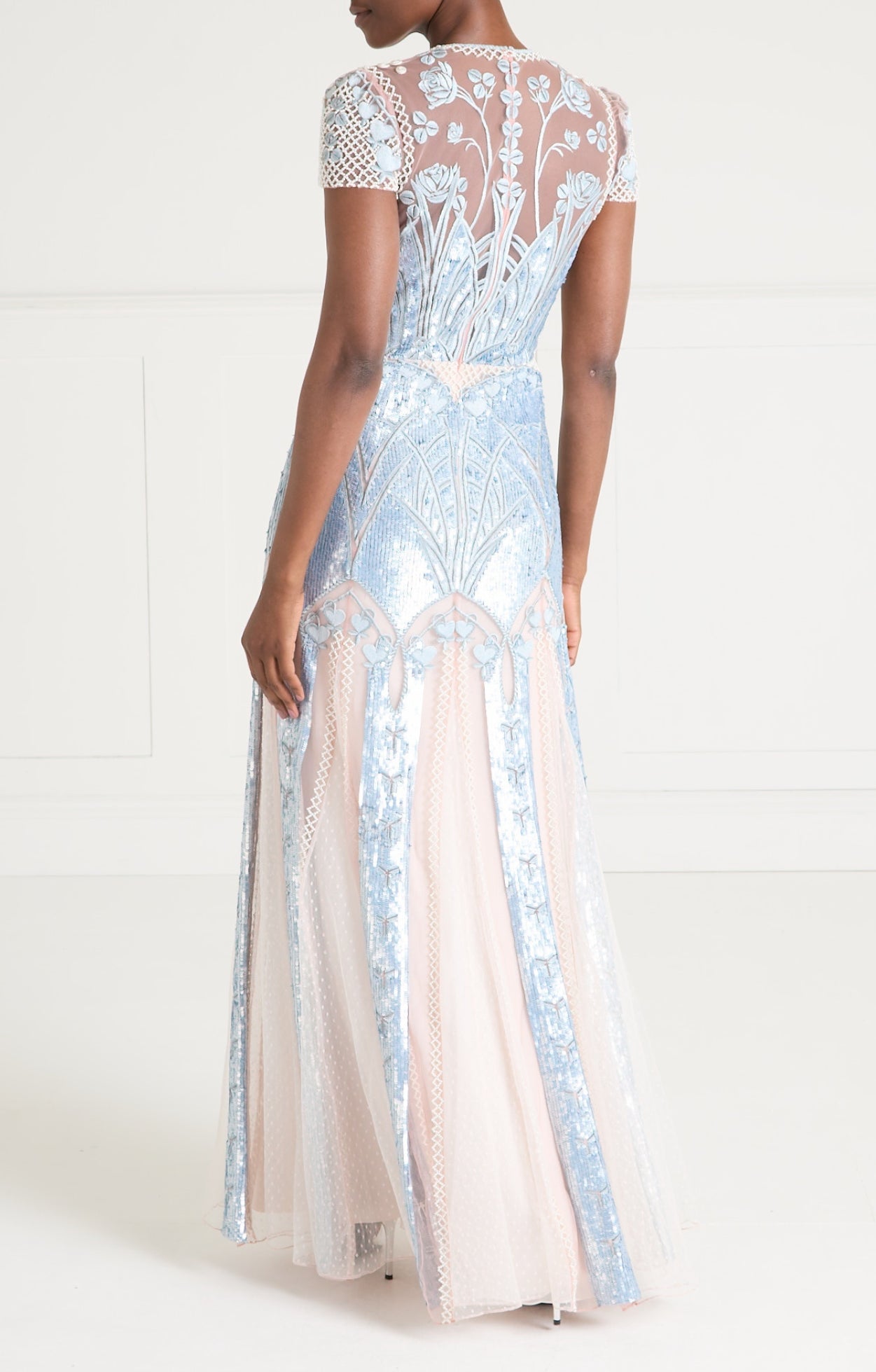 Cabira Gown - Powder Blue