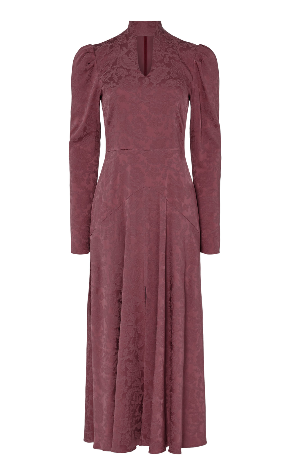 Madame Split Dress - Dark Amethyst