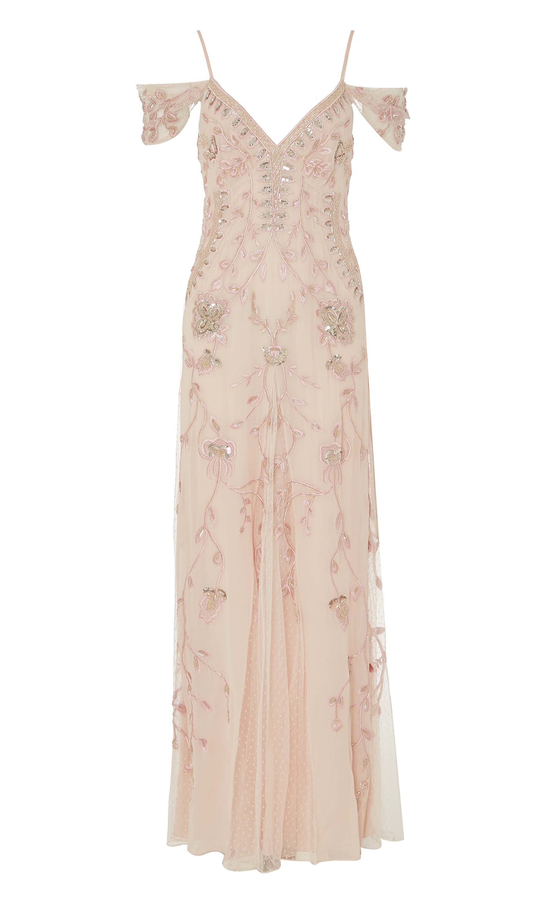 Lilly Strappy Gown - Blush