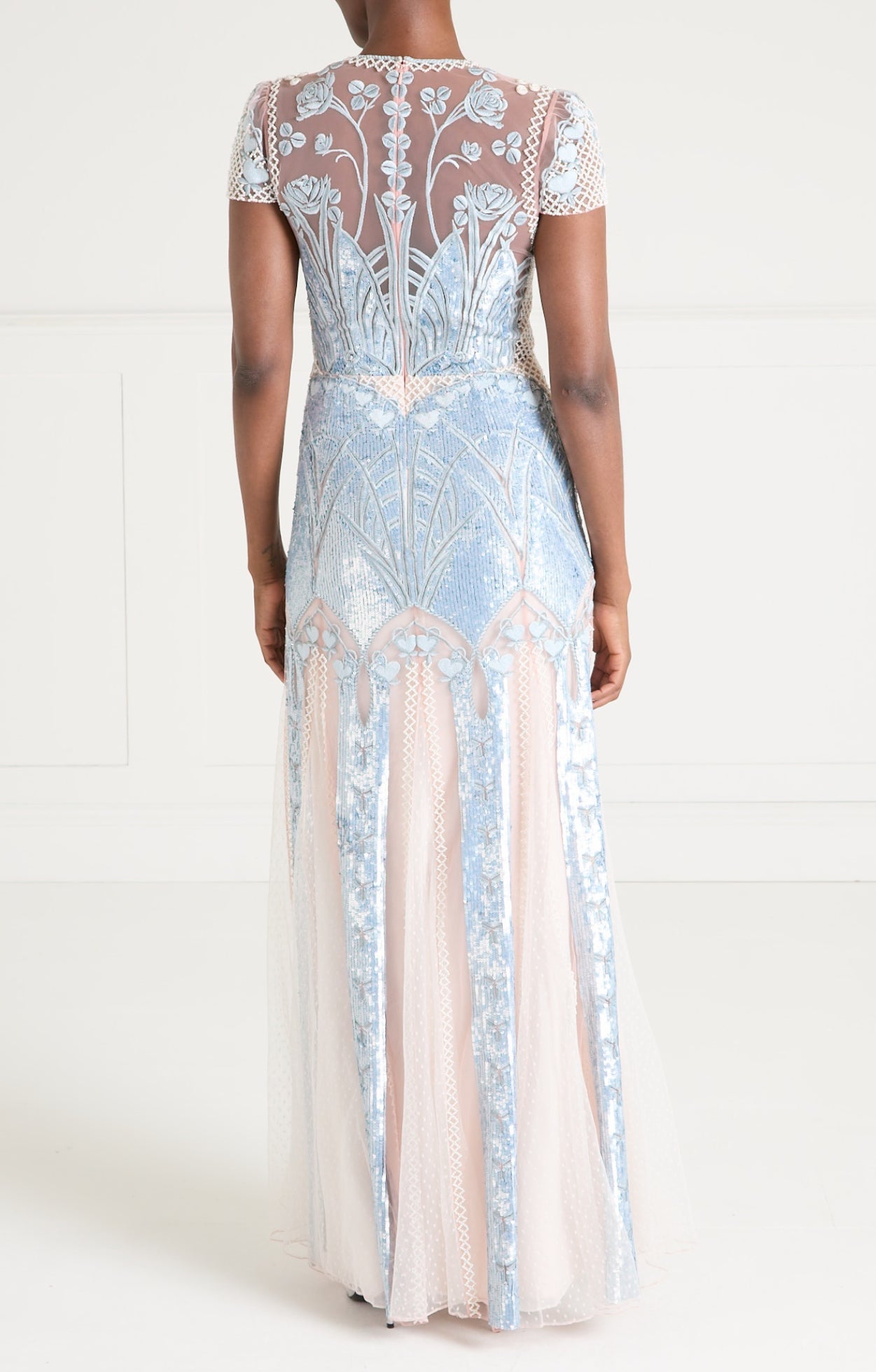Cabira Gown - Powder Blue