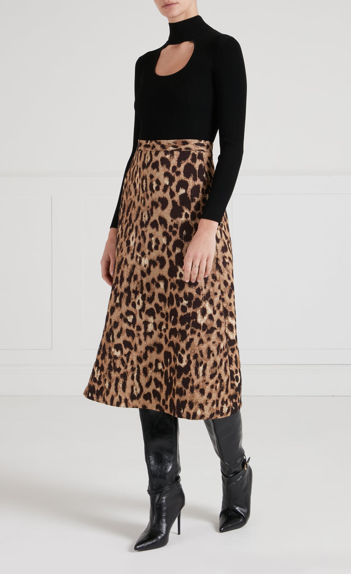 Amara Skirt - Gold