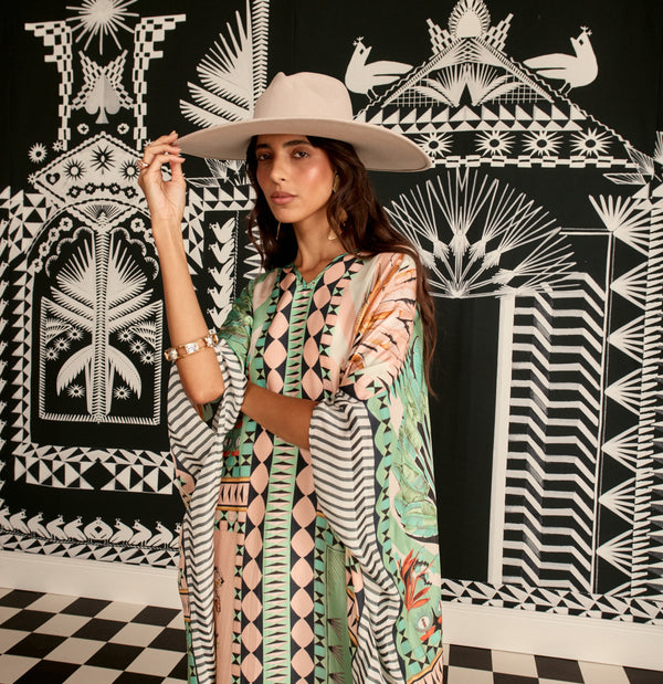 Thalia Slip Dress - Green | Sleepwear | Temperley London Temperley London (UK) Thalia Slip Dress - Green | Sleepwear | Temperley London Temperley London (UK)