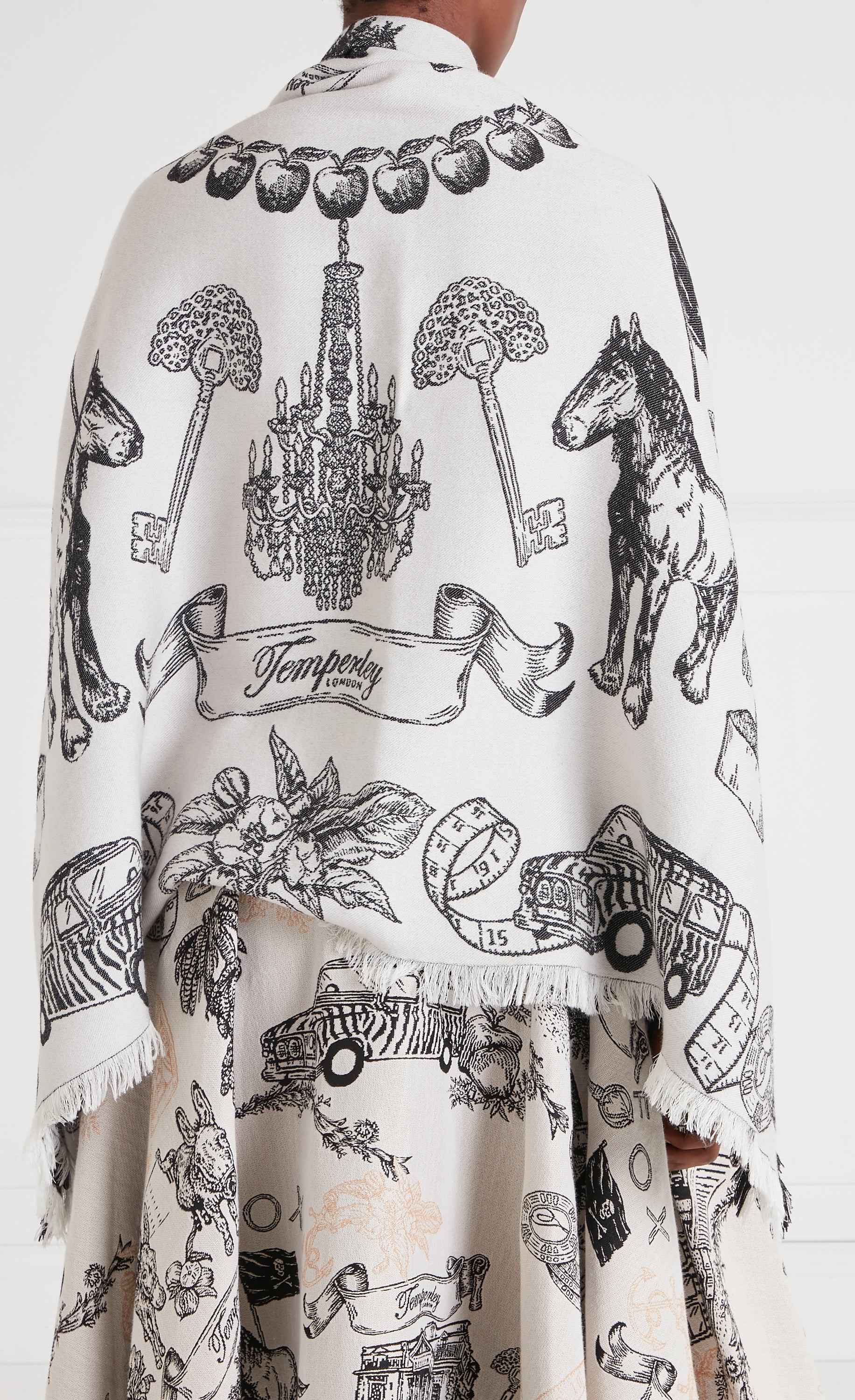 Anniversary Shawl - White