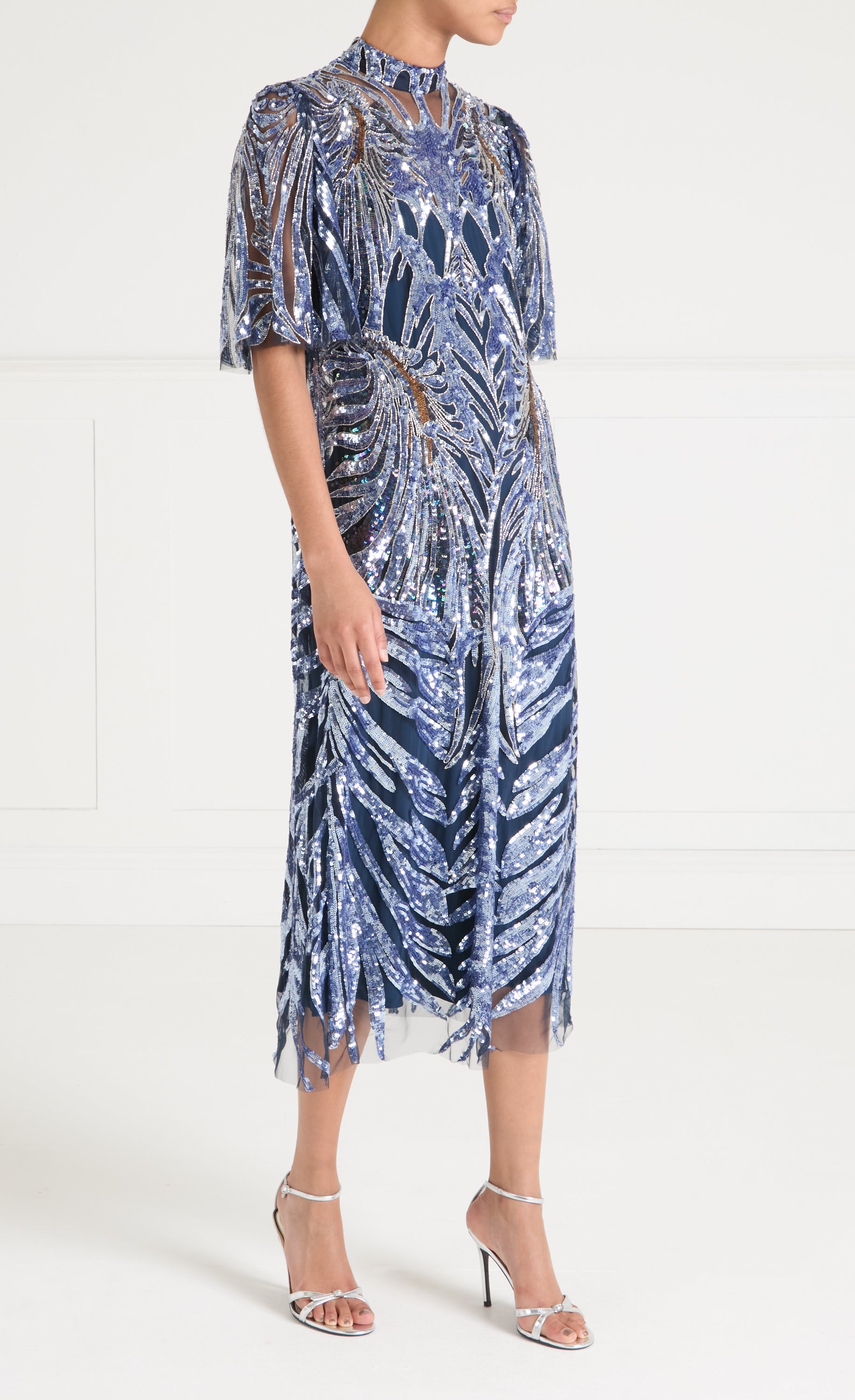 Ambrose Cocktail Dress - Midnight Orchid