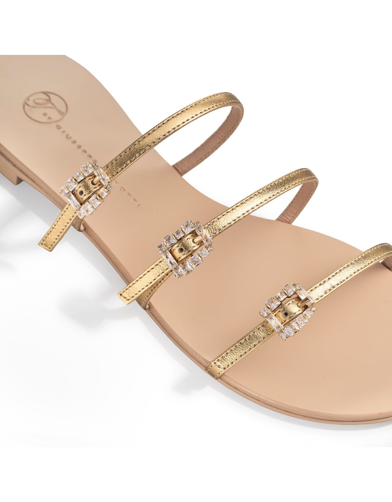 Eclipse Flat Sandals - Gold
