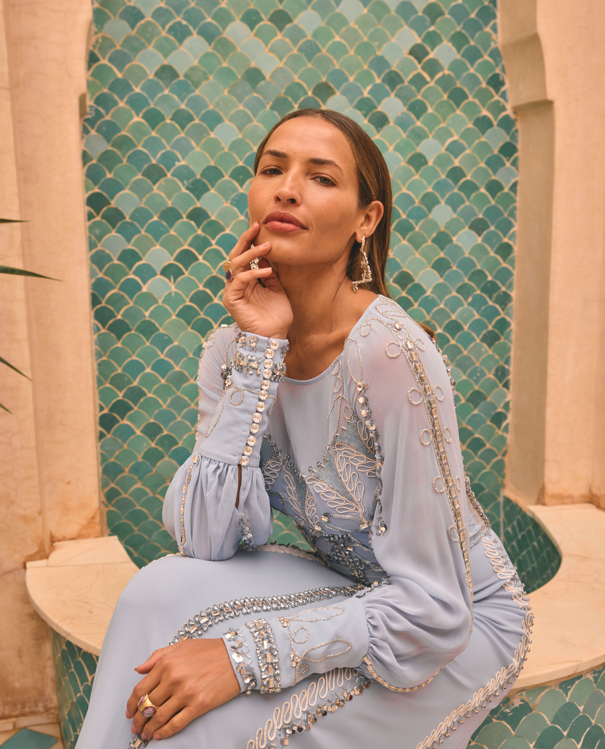 temperley london blue dress Temperley London Genevieve Dress | Blue