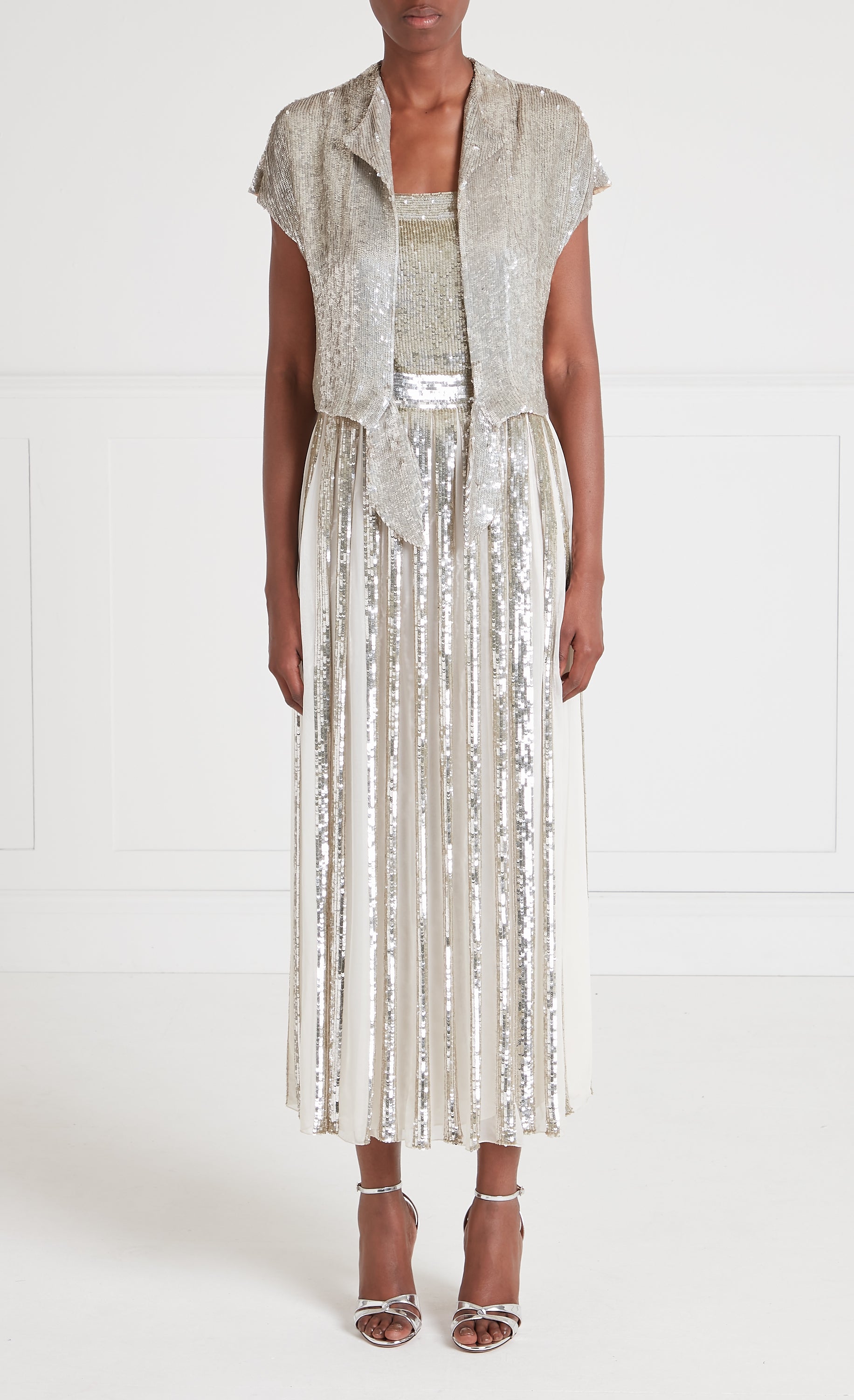 Filigree Jacket - Silver