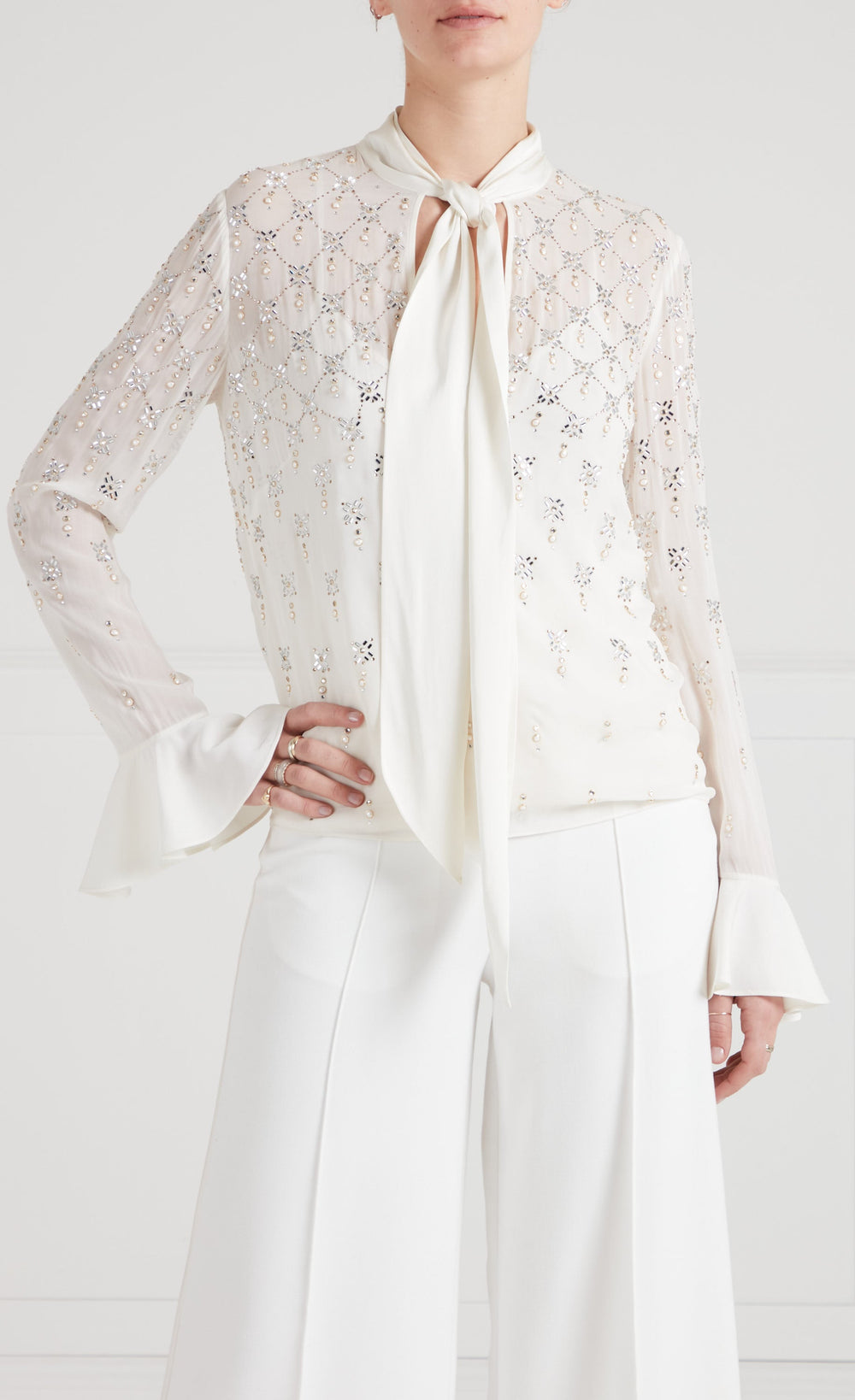 Gallantry Blouse - Ivory