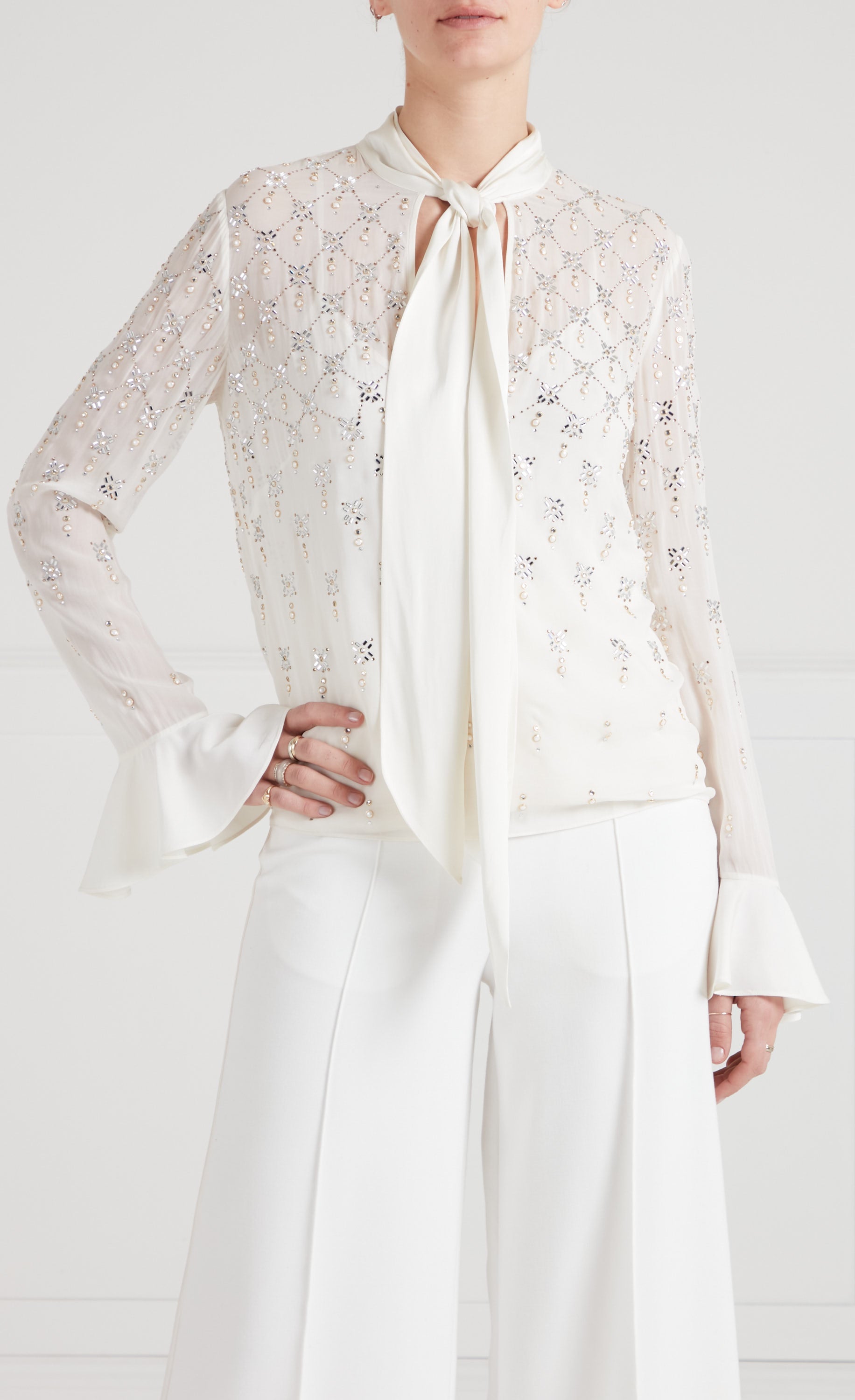 Gallantry Blouse - Ivory