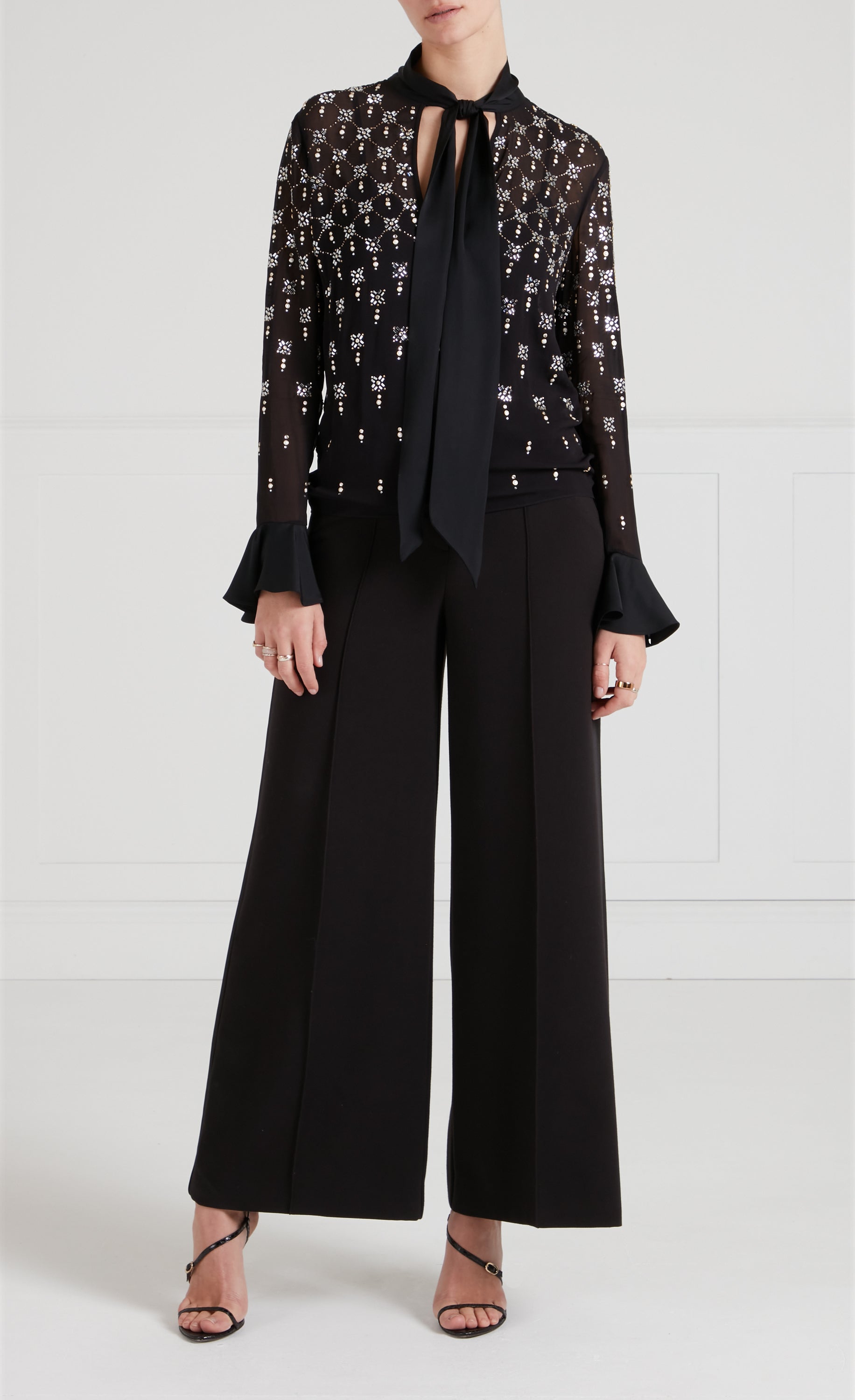Gallantry Blouse - Black