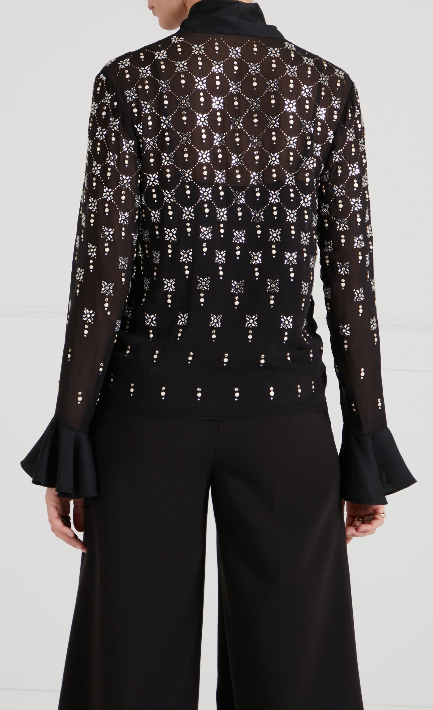 Gallantry Blouse - Black