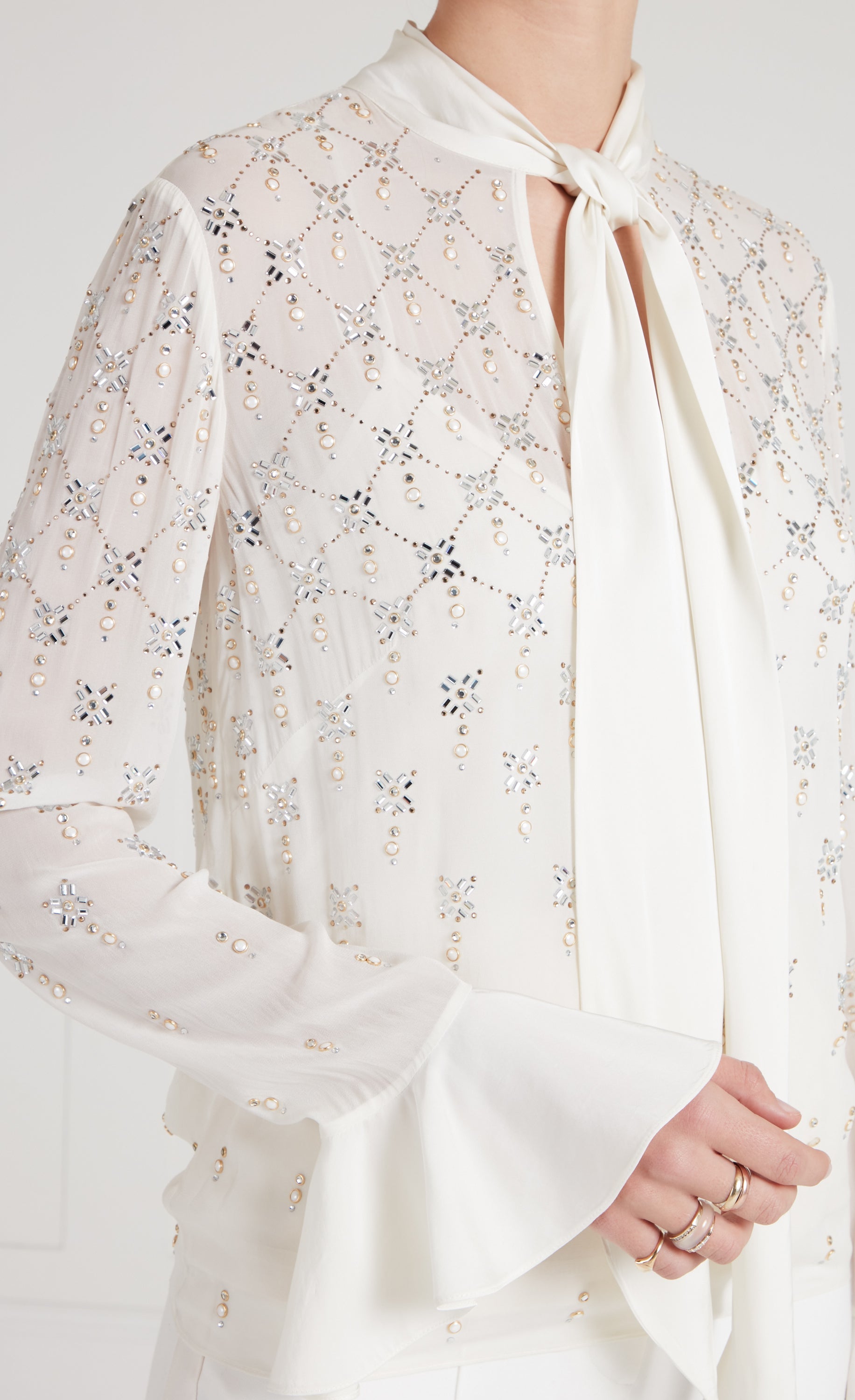 Gallantry Blouse - Ivory