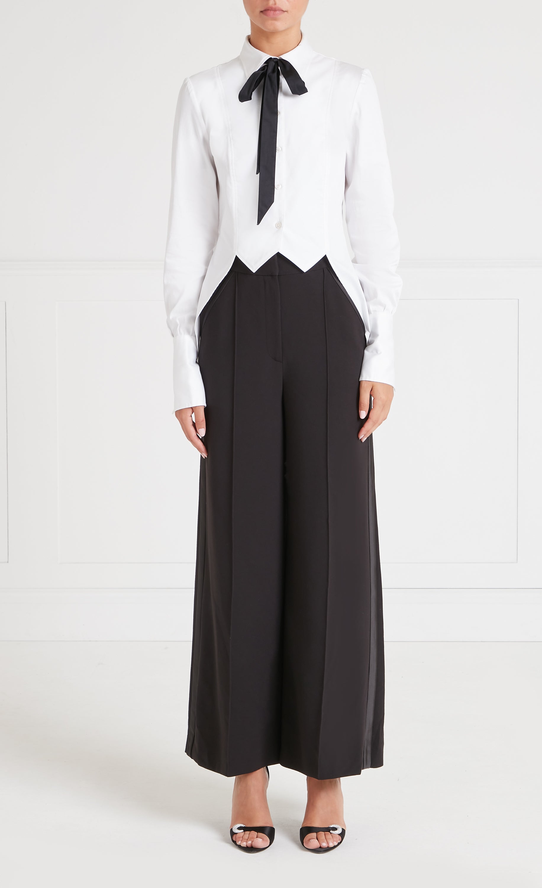 June Tail Shirt - White