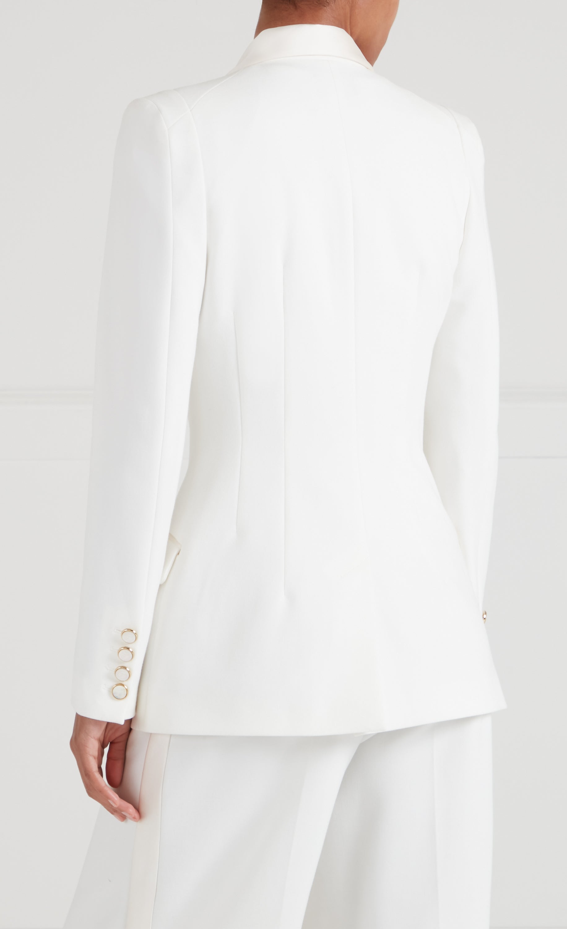 Nyx Tailored Jacket - Ivory