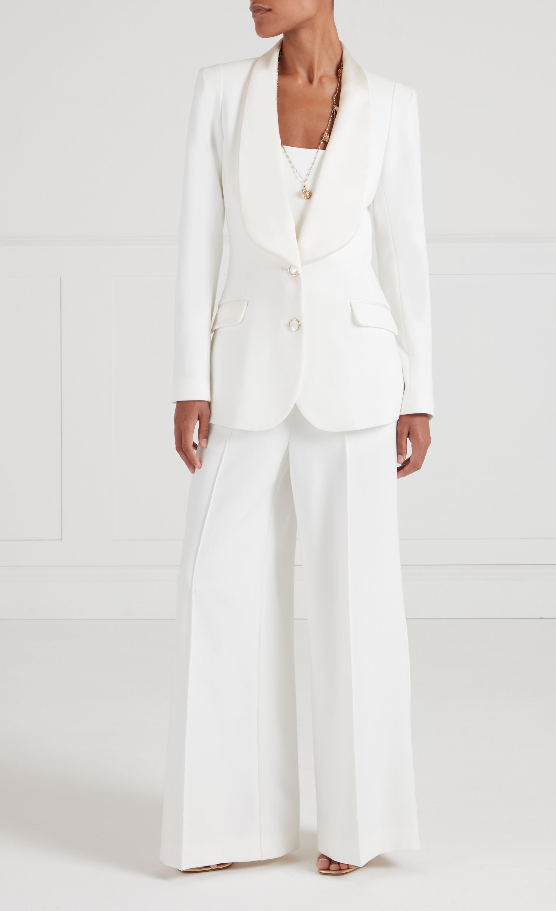Nyx Tailored Jacket - Ivory