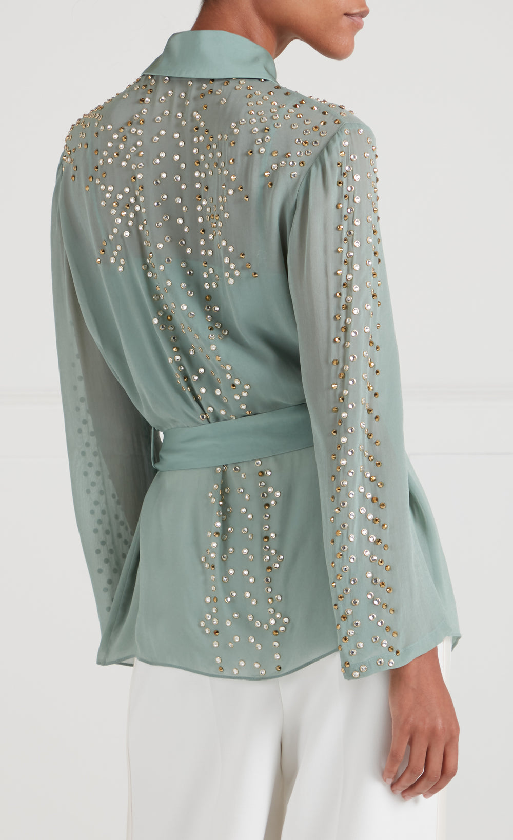 Oberon Shirt - Jade Green